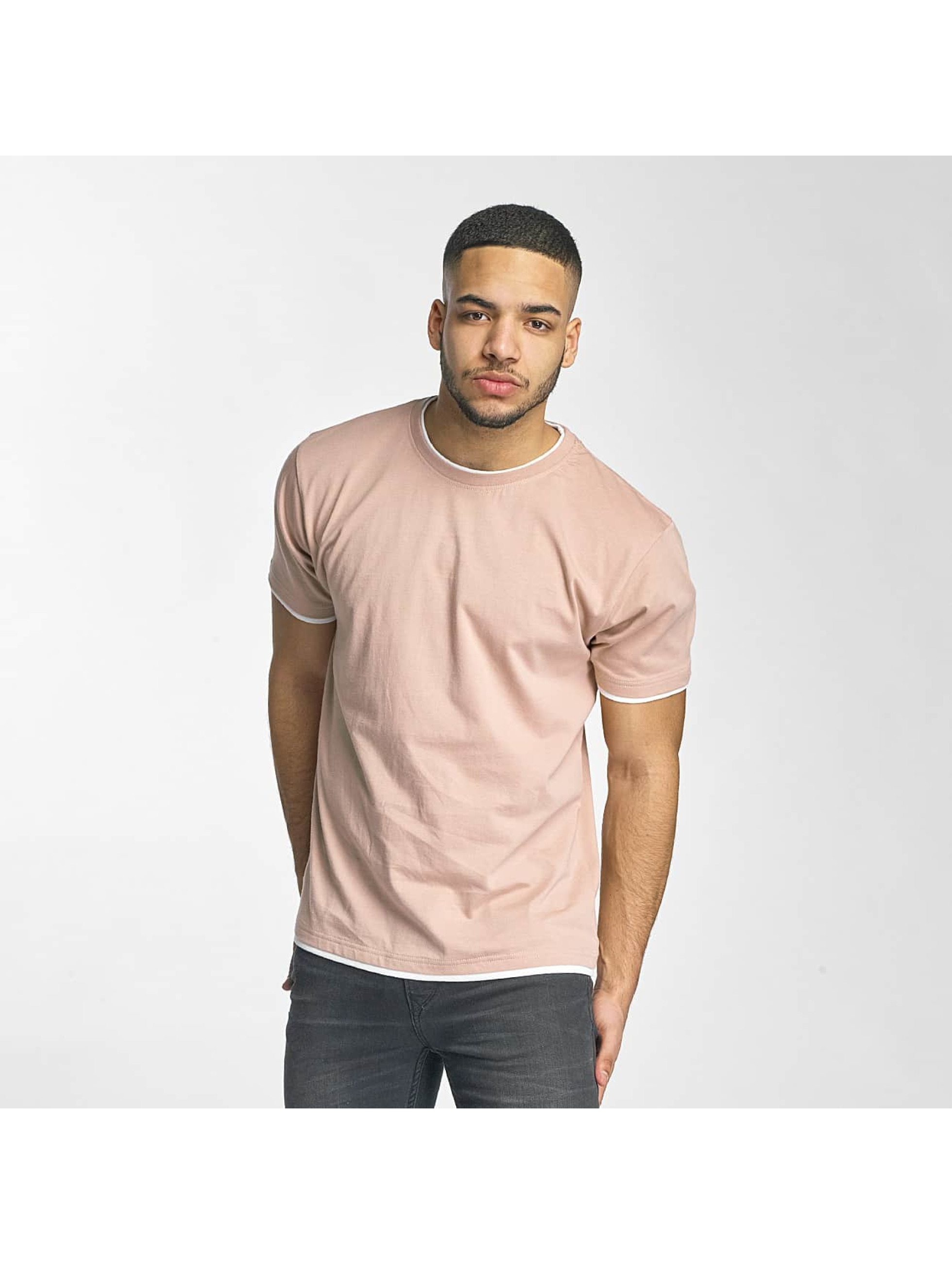 DEF Haut / T-Shirt Basic en rose