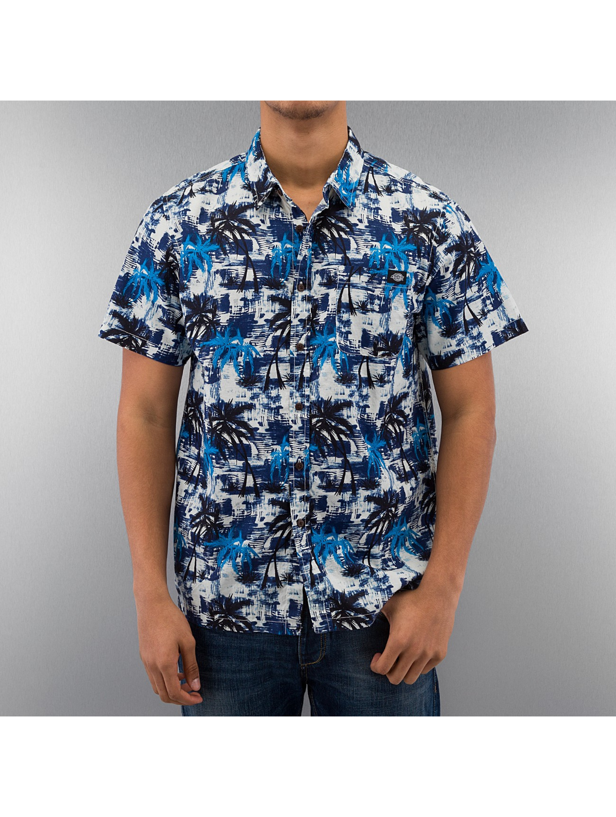 Dickies Haut / Chemise Honolulu en bleu