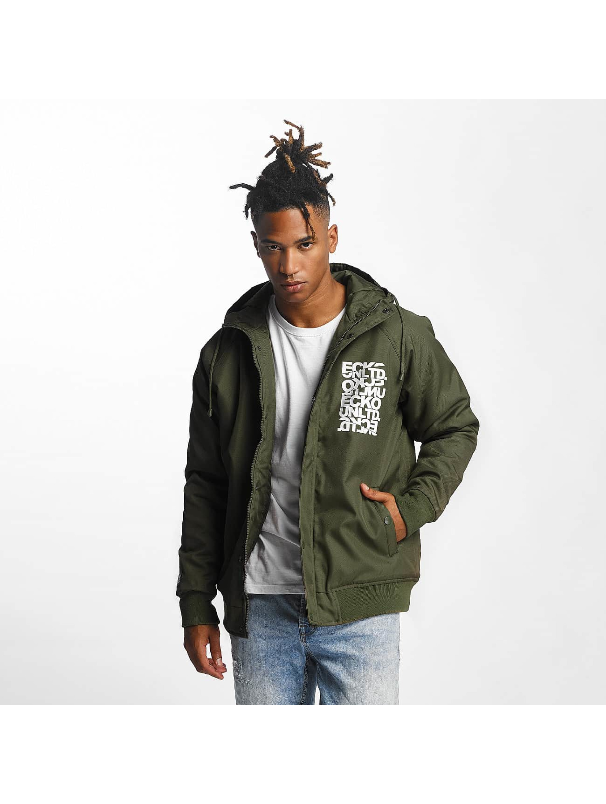 Ecko Unltd. Anorak olive Manteau hiver homme