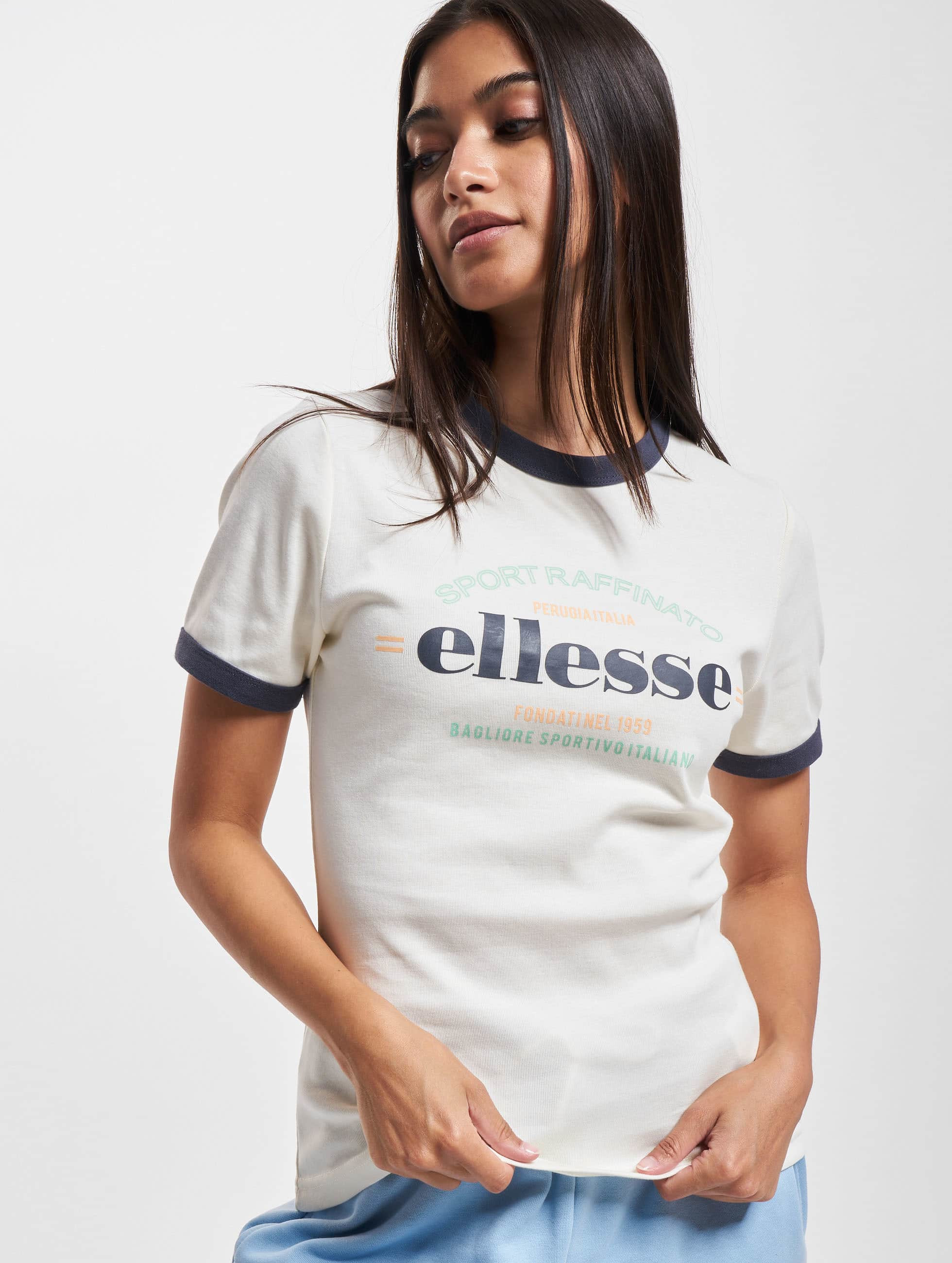 Groenten Met name Bloeien Ellesse | Telani blanc Femme T-Shirt 998501