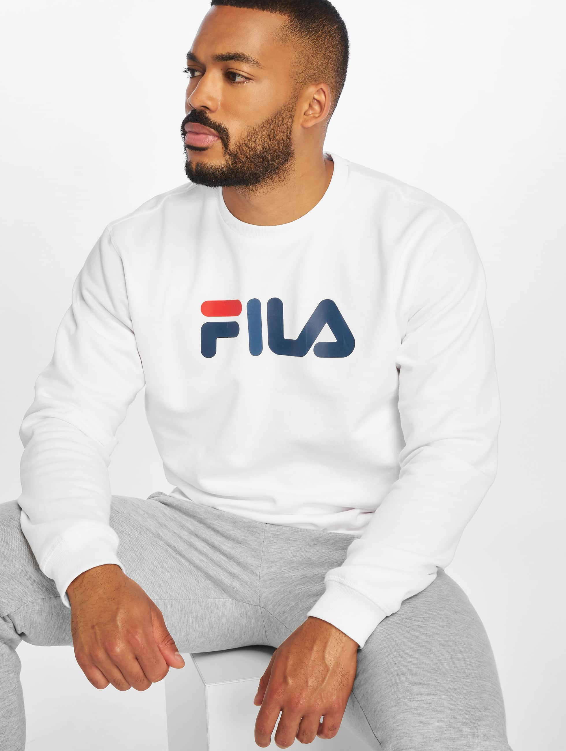 pull blanc fila