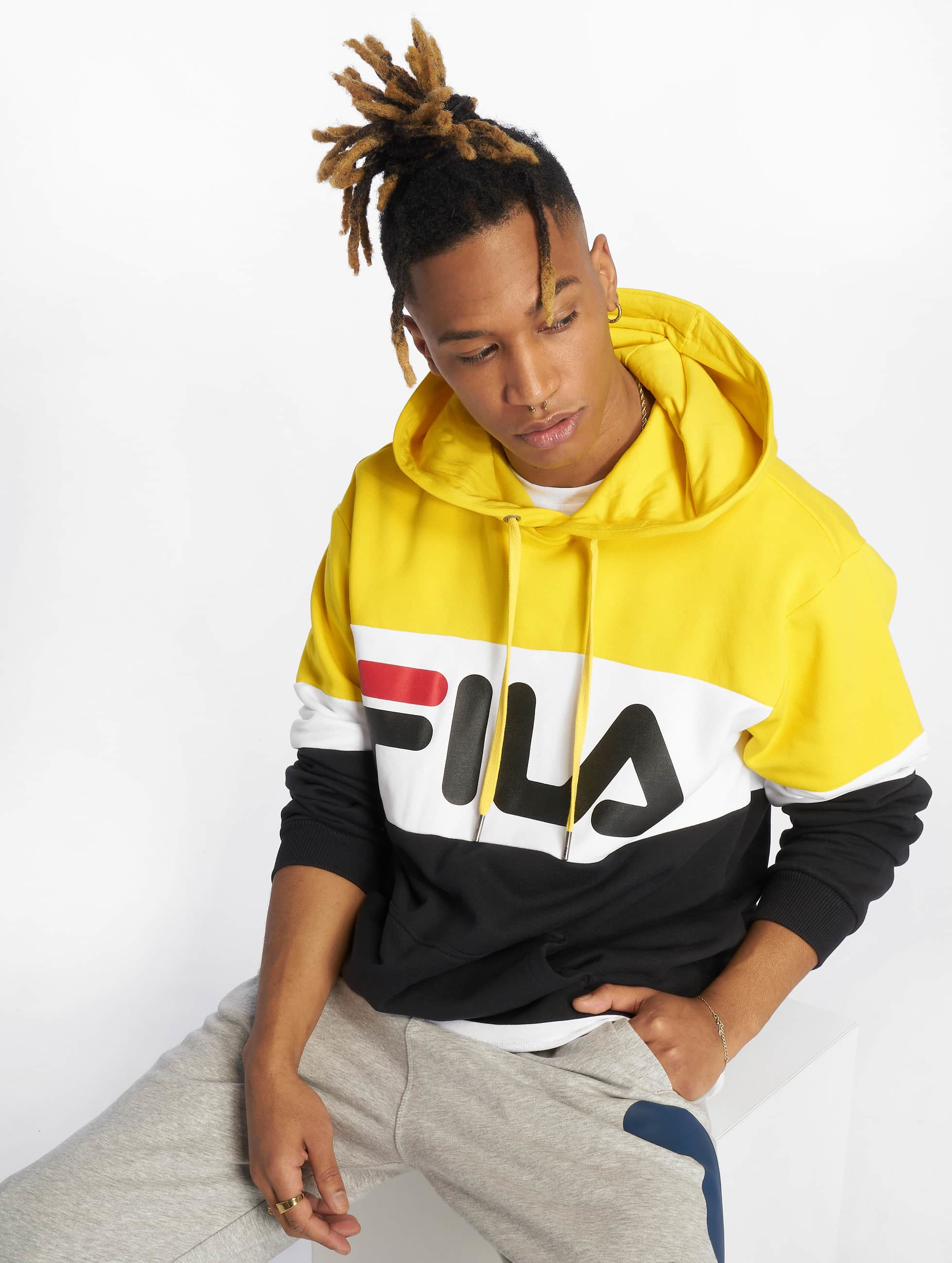 sweat fila jaune