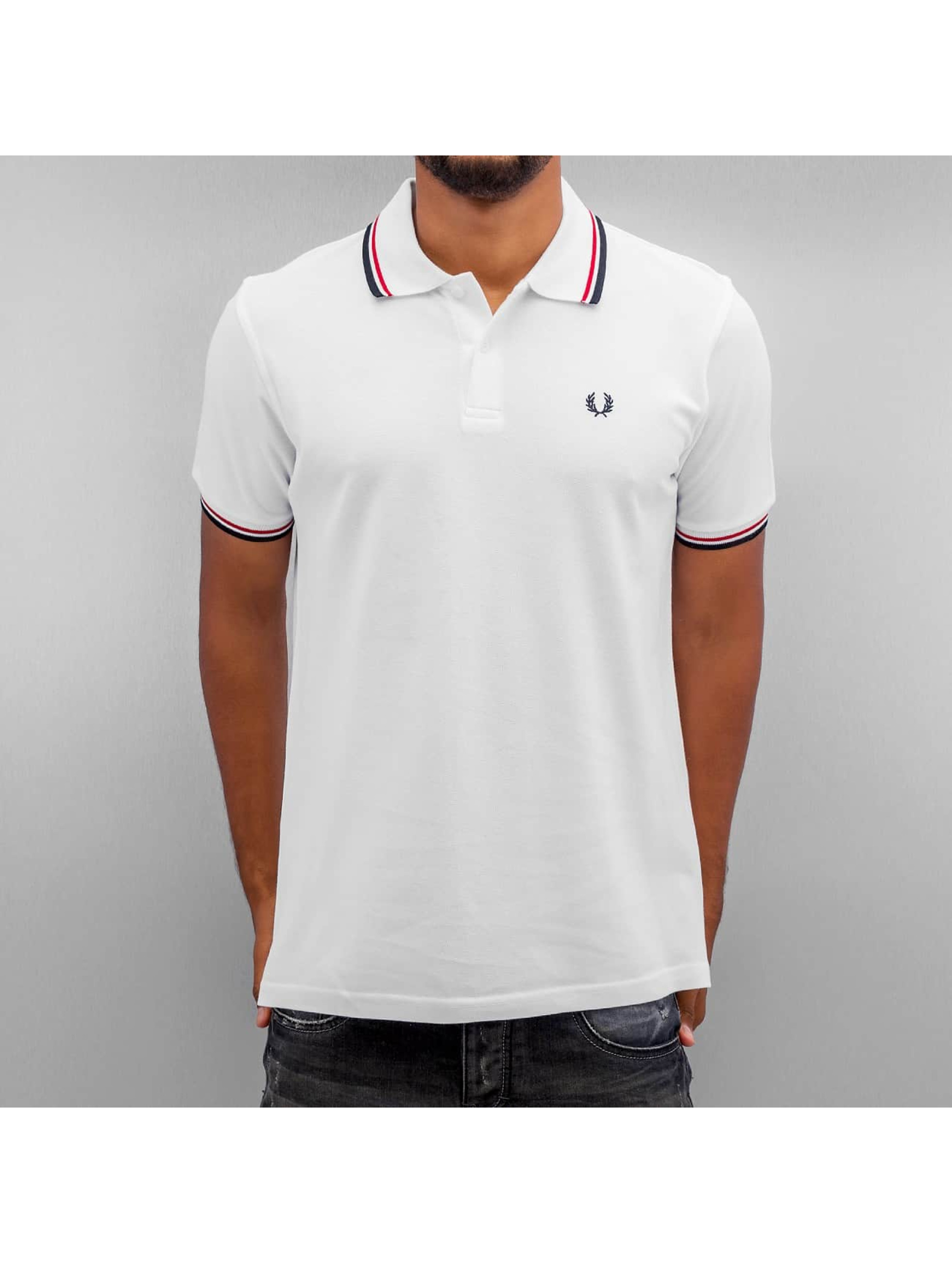 Fred Perry Haut / Polo Tipped en blanc