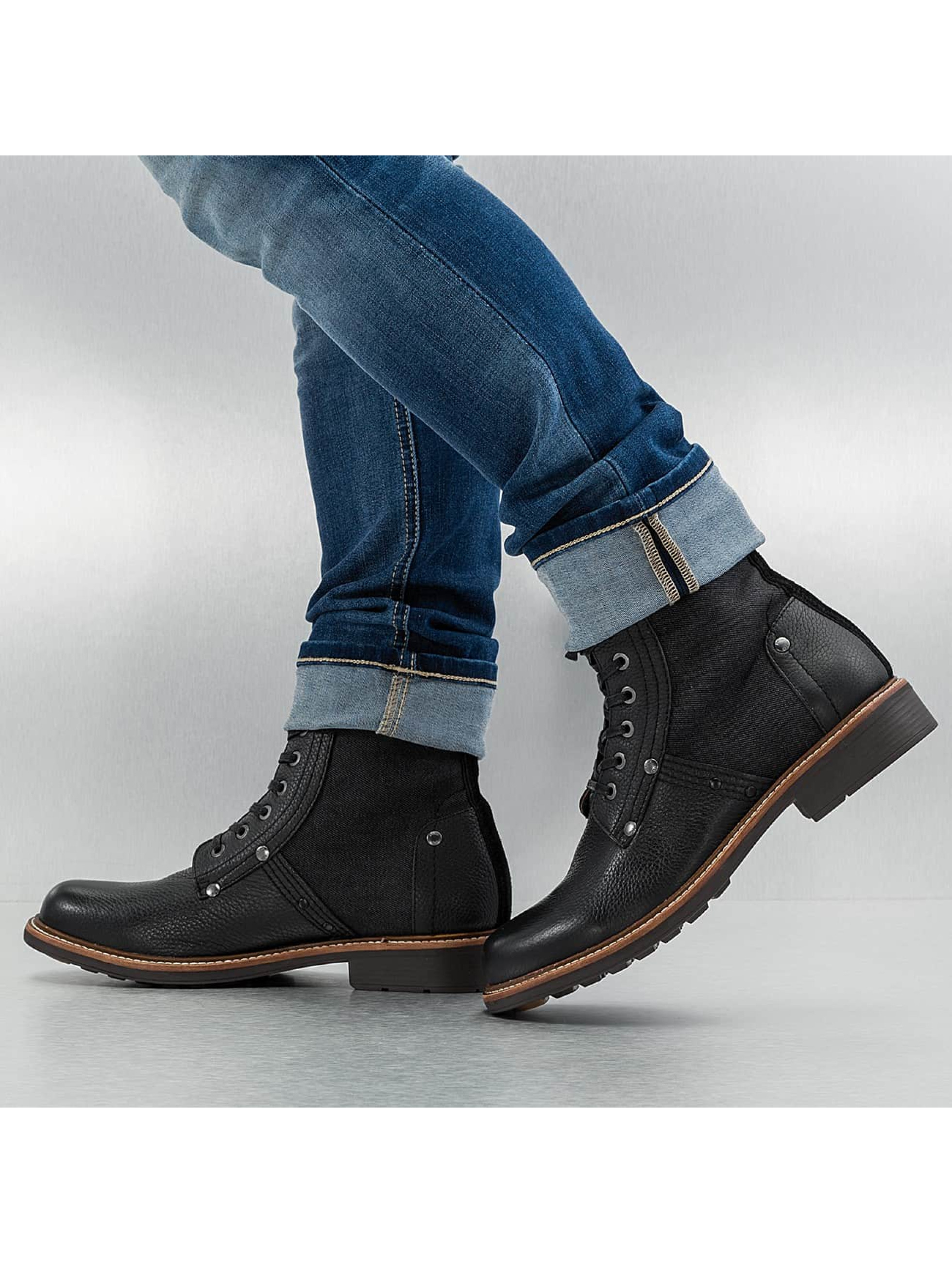 G-Star Chaussures / Chaussures montantes Labour Leather en noir