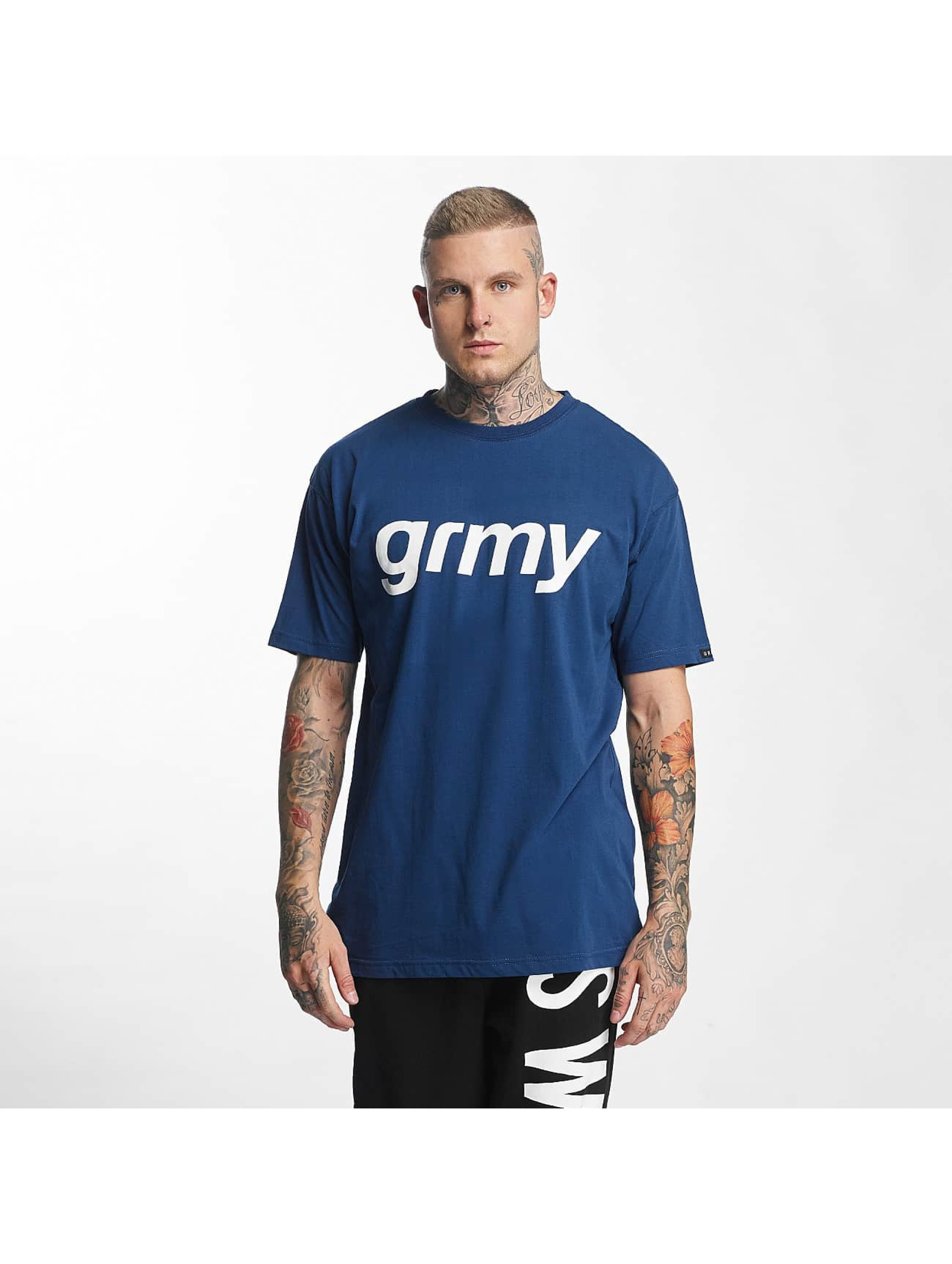 Grimey Wear heren t-shirt The Lucy Pearl - blauw
