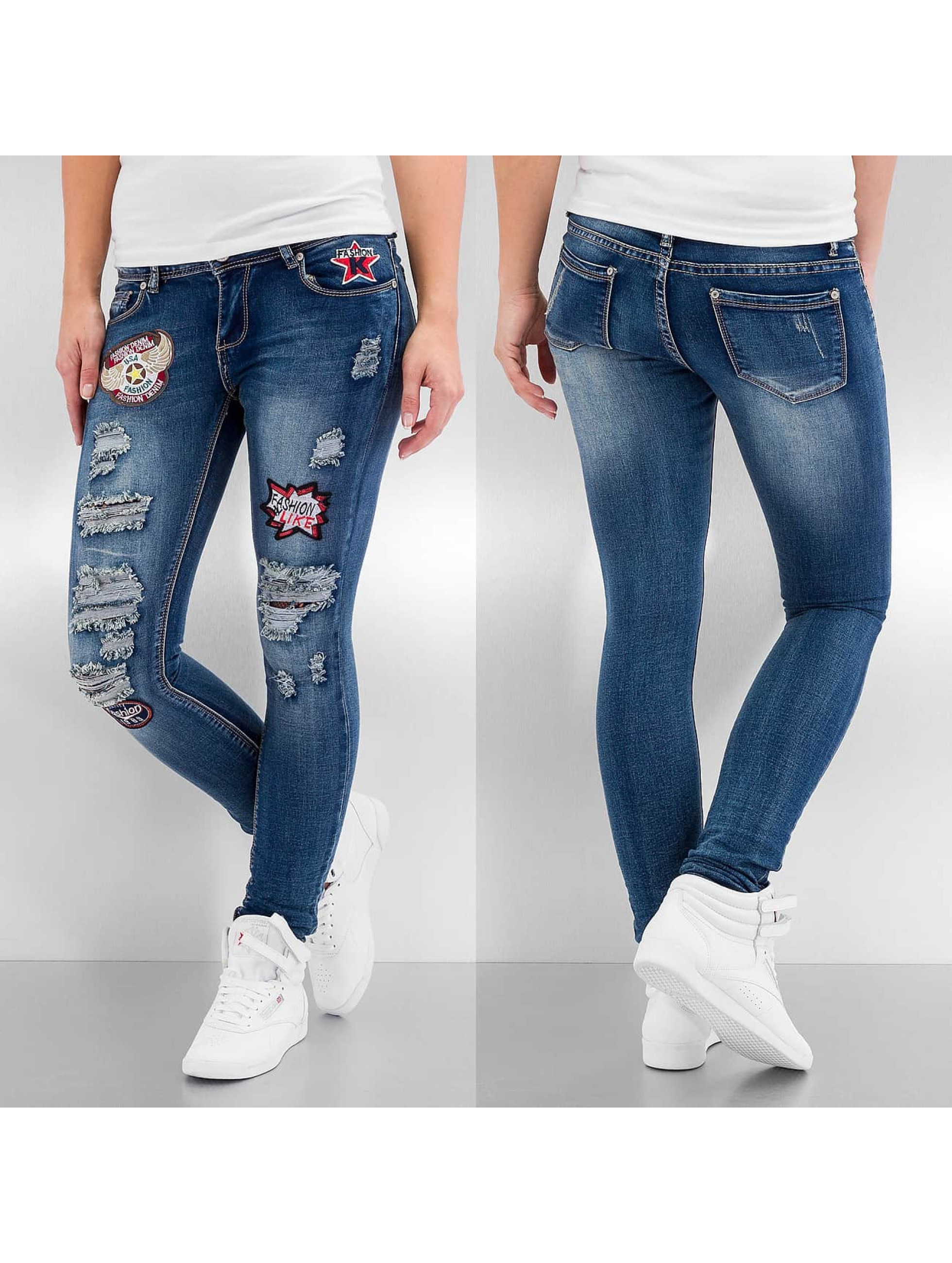 Hailys Jeans / Skinny jeans Paula in blauw