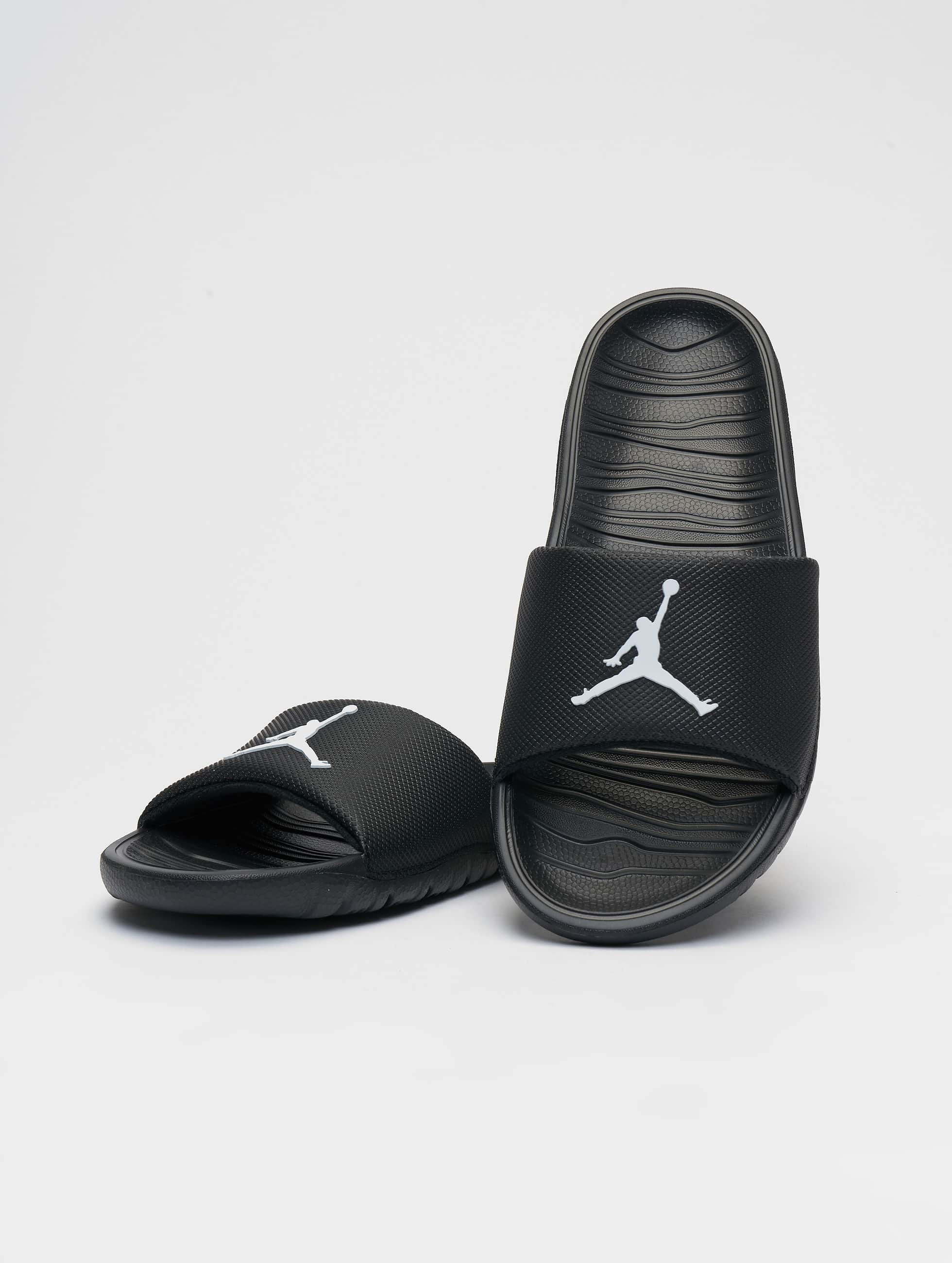 jordan slippers Grijs