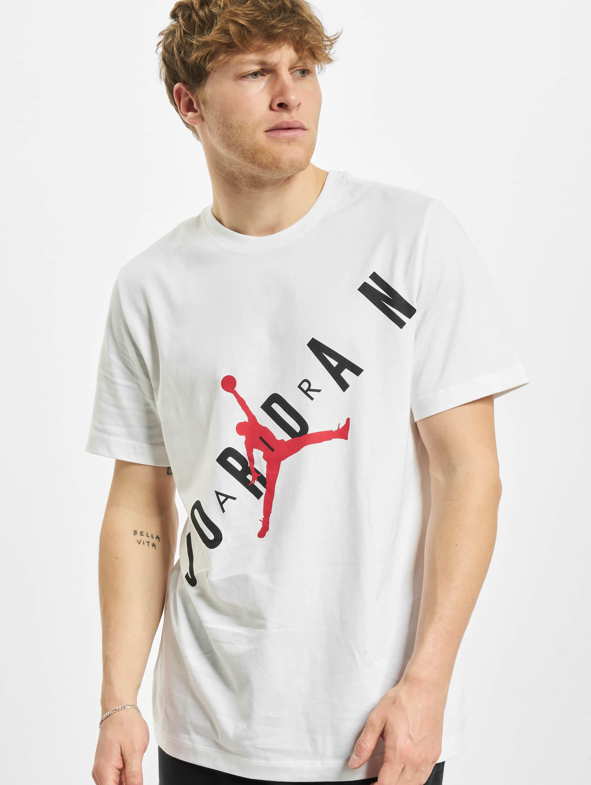 Jordan | HBR Stretch Crew blanc Homme T-Shirt 765656