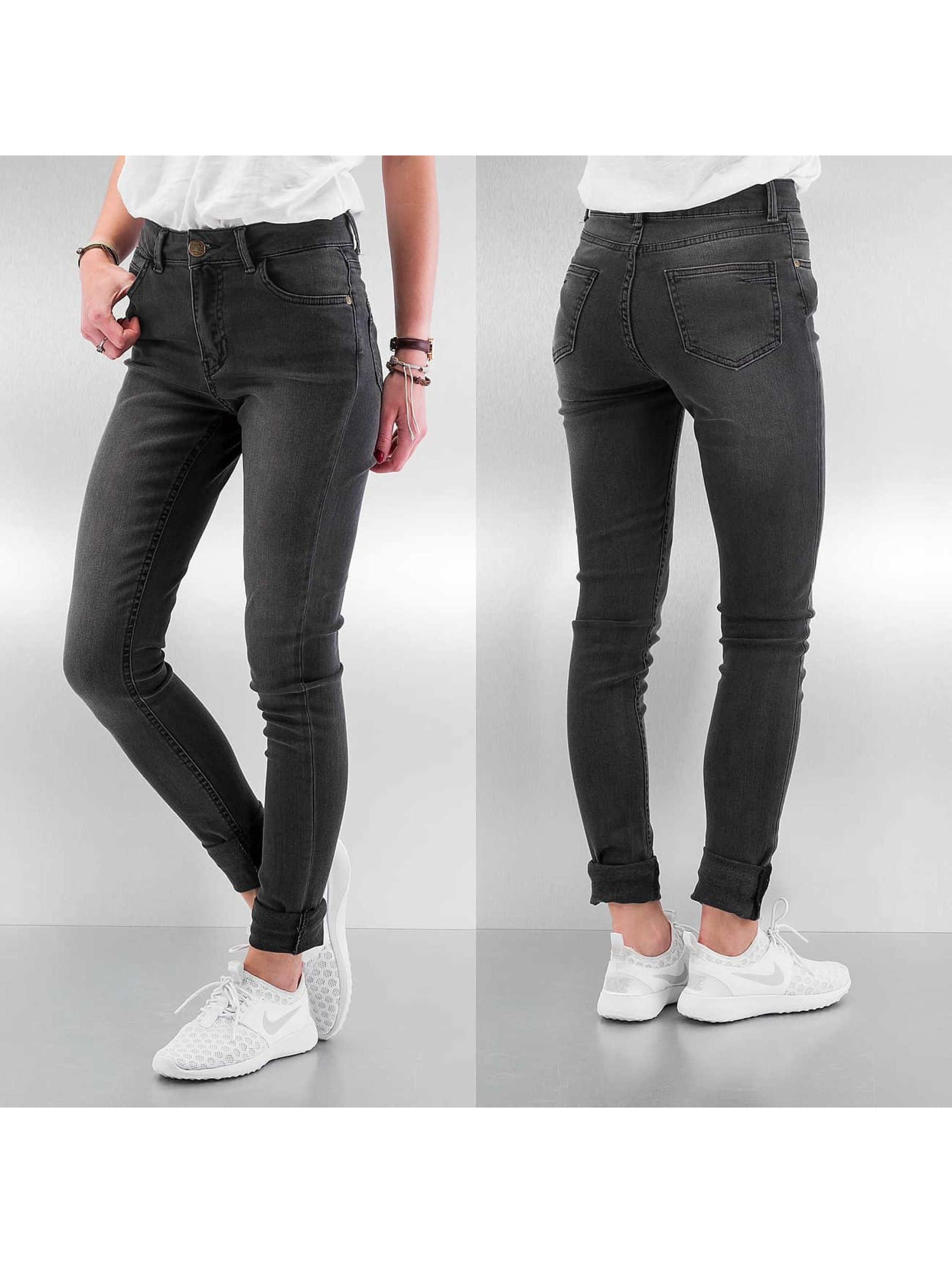 Just Rhyse Jeans / Skinny jeans High Waist in grijs