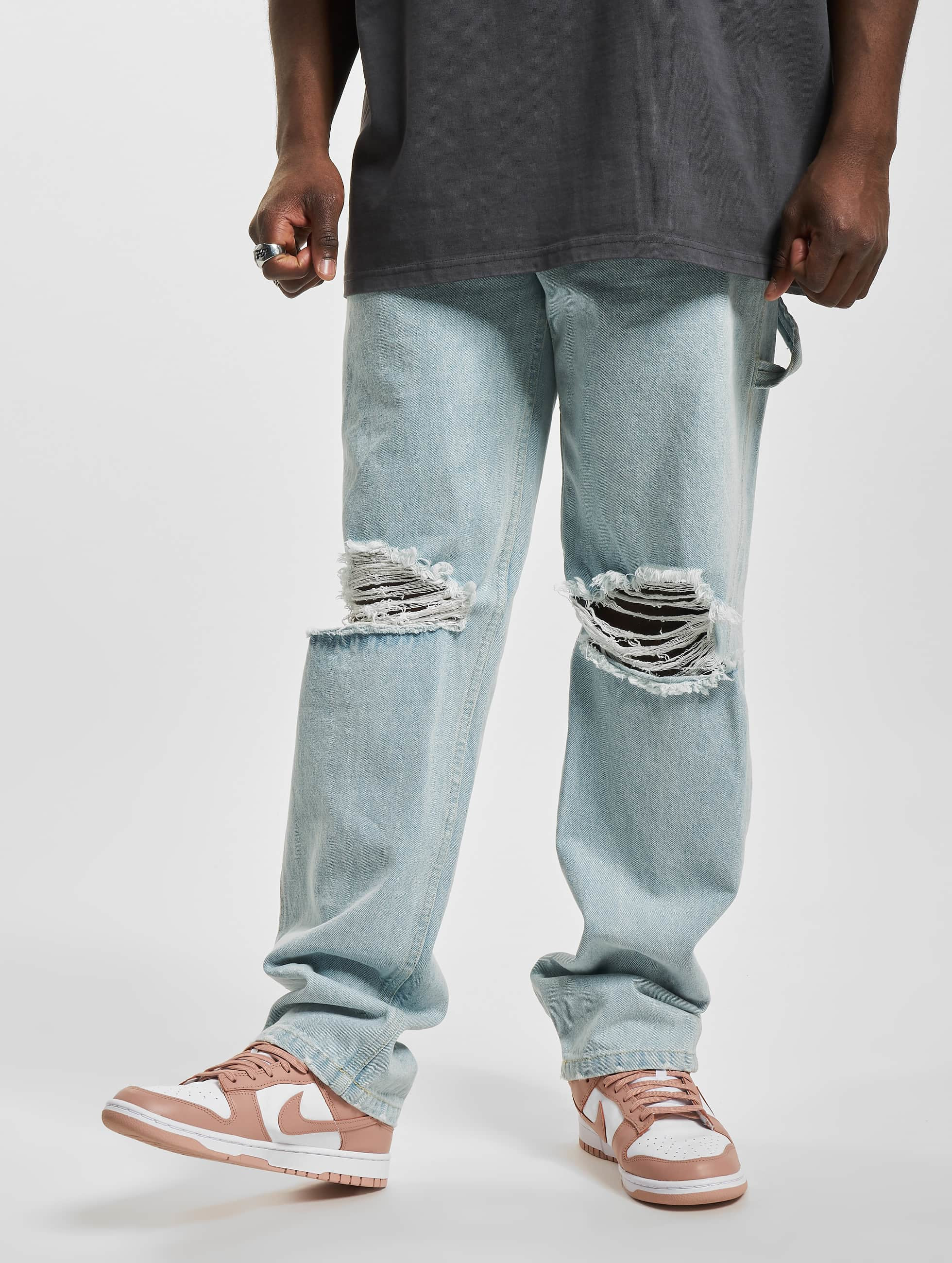 Karl Kani Jeans / Baggy jeans Retro Baggy Workwear Knee Cut in blauw ...