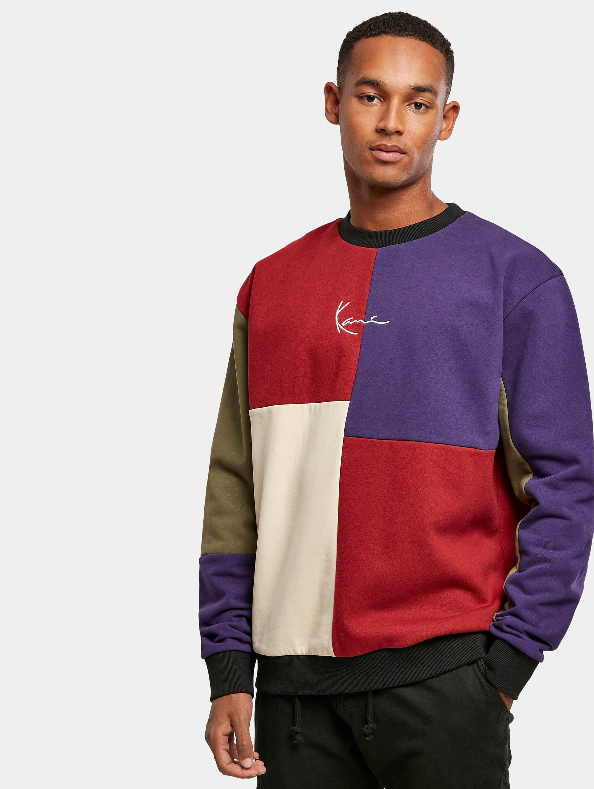 Karl Kani Overwear / Pullover Small Signature Block in purple 988712