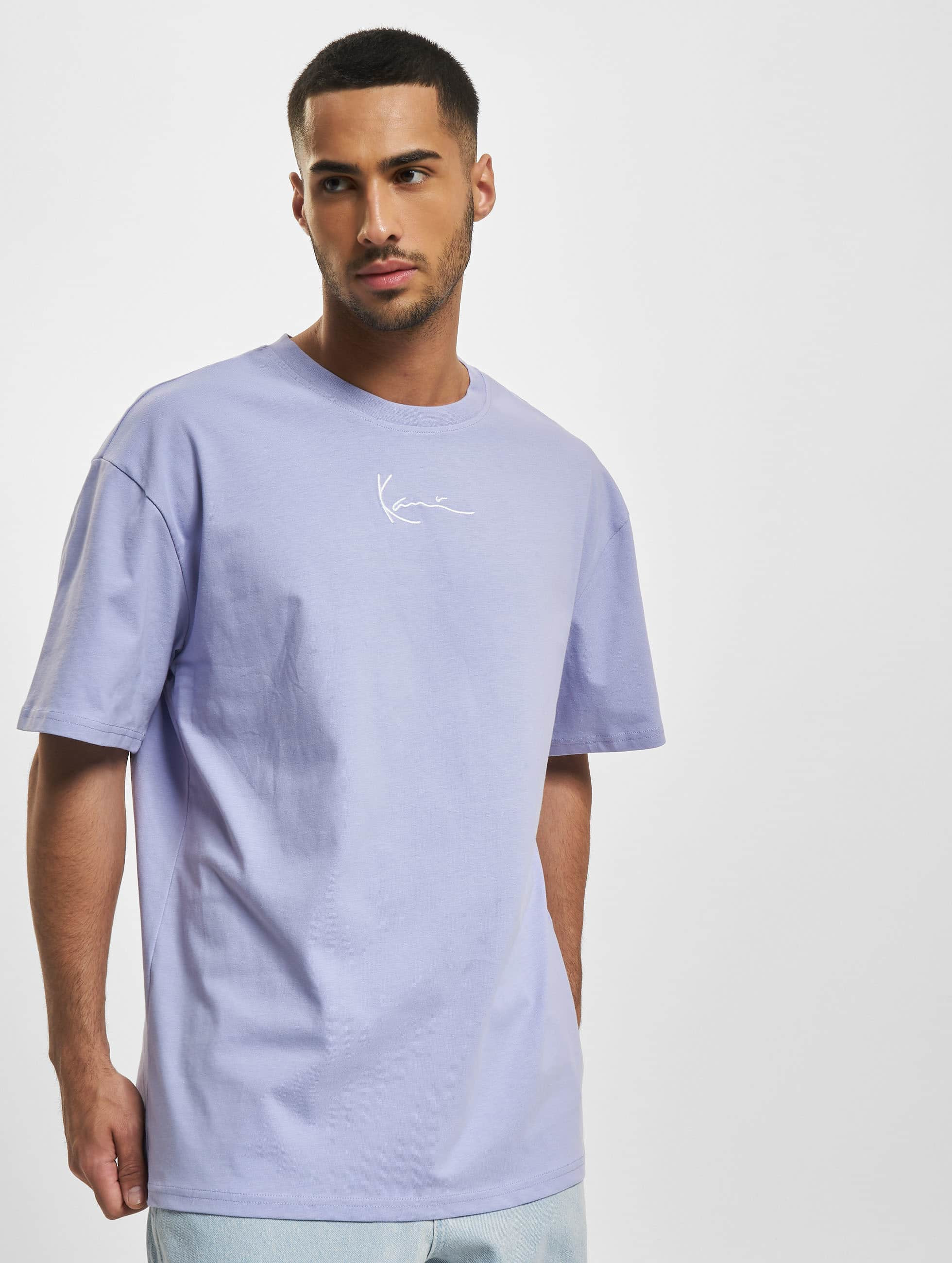 Karl Kani T-Shirt Small Signature Essential in violet 1001294