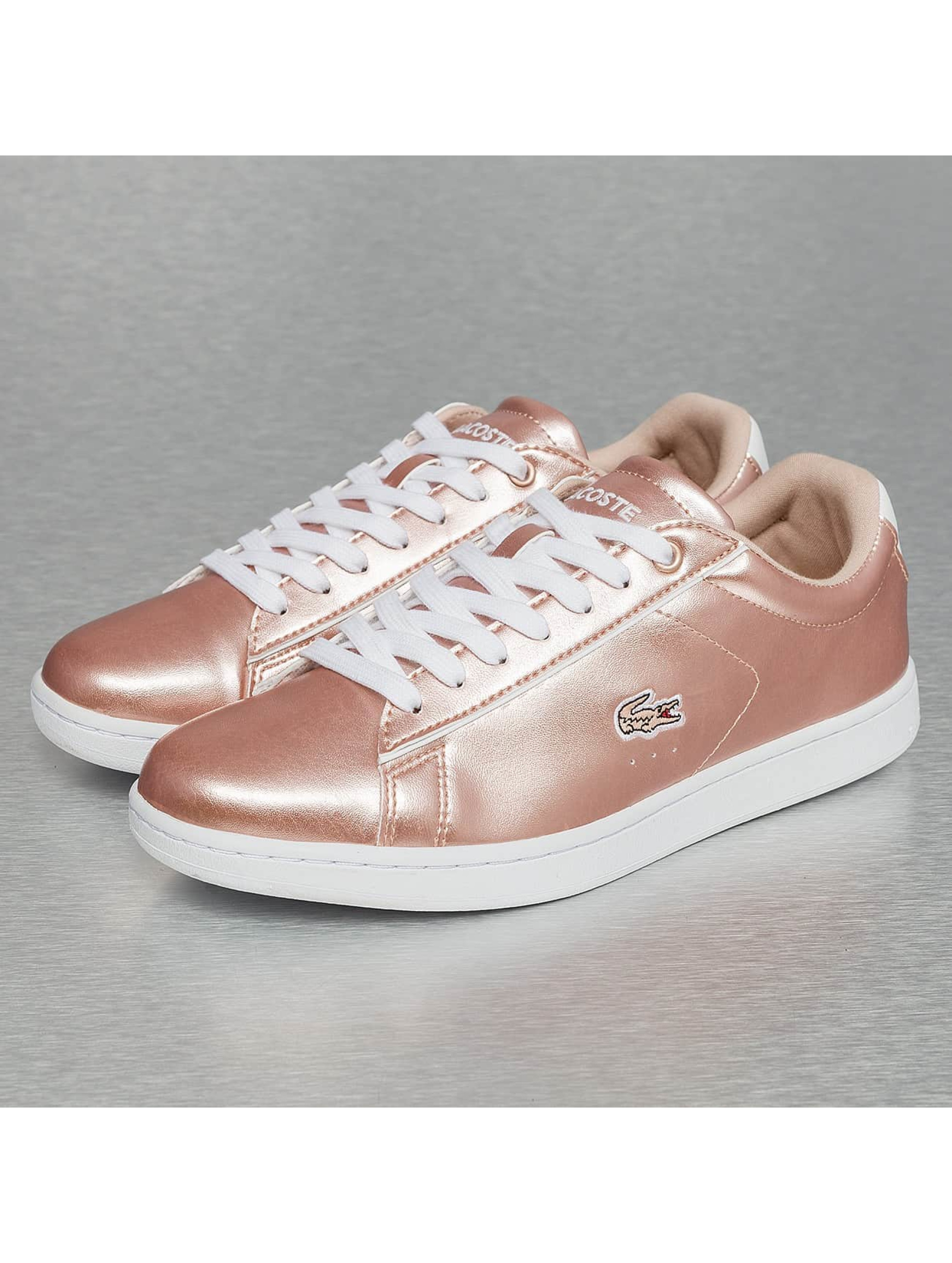 Lacoste Chaussures / Baskets Carnaby EVO 316 SPW en magenta