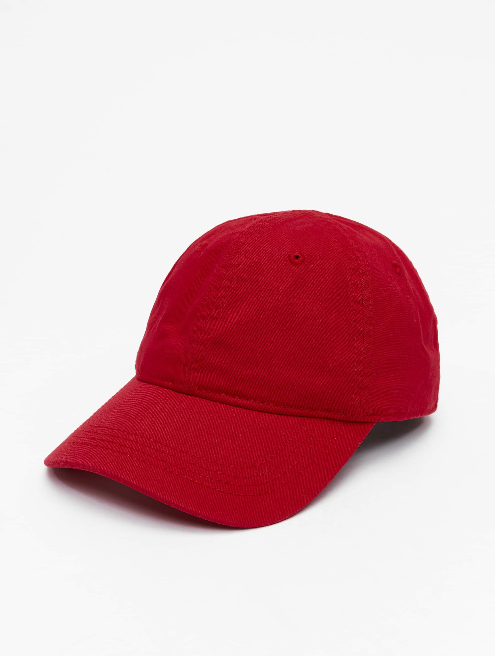  Lacoste Classic Cap / snapback cap Gabardine Croc in rood