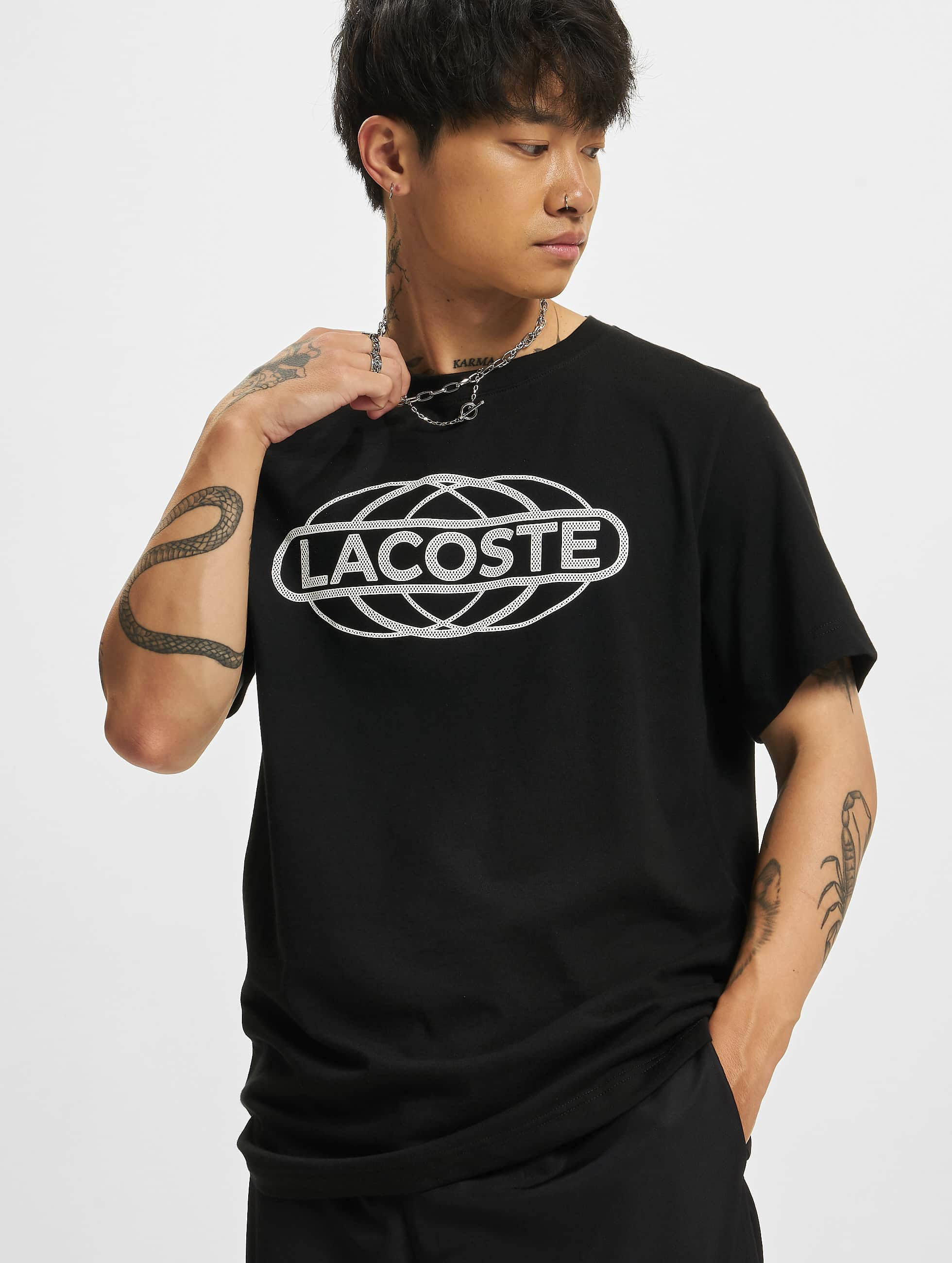 Lacoste Croc Chest Logo T-shirt In | lupon.gov.ph