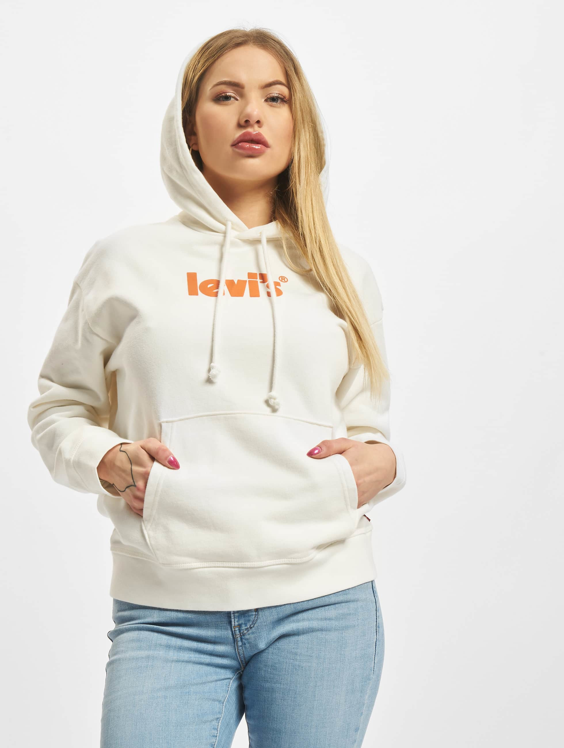 Levi's® Overwear / Hoodie Graphic in white 874071