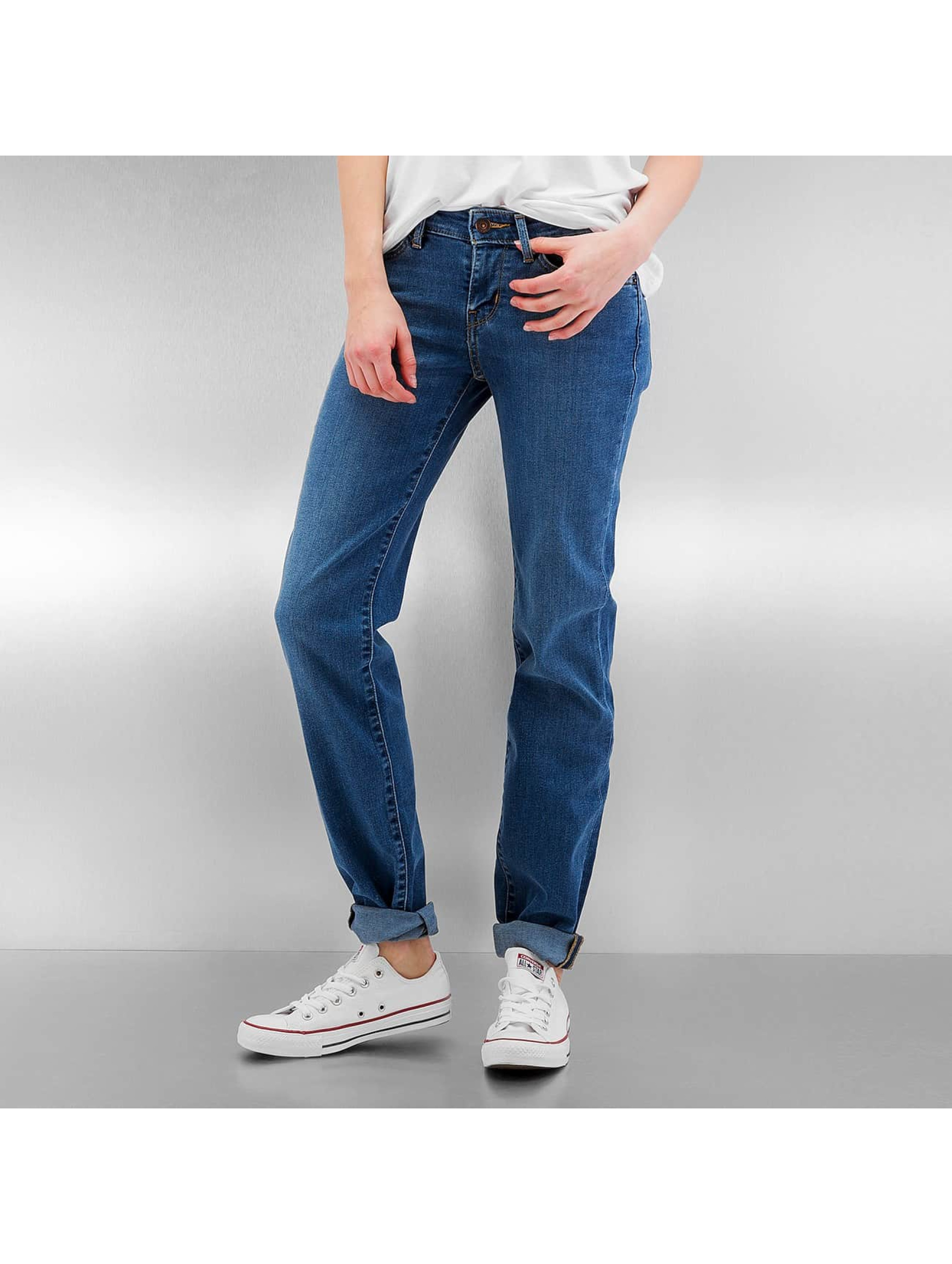 Levi's® Jeans / Straight fit jeans 714 in blauw