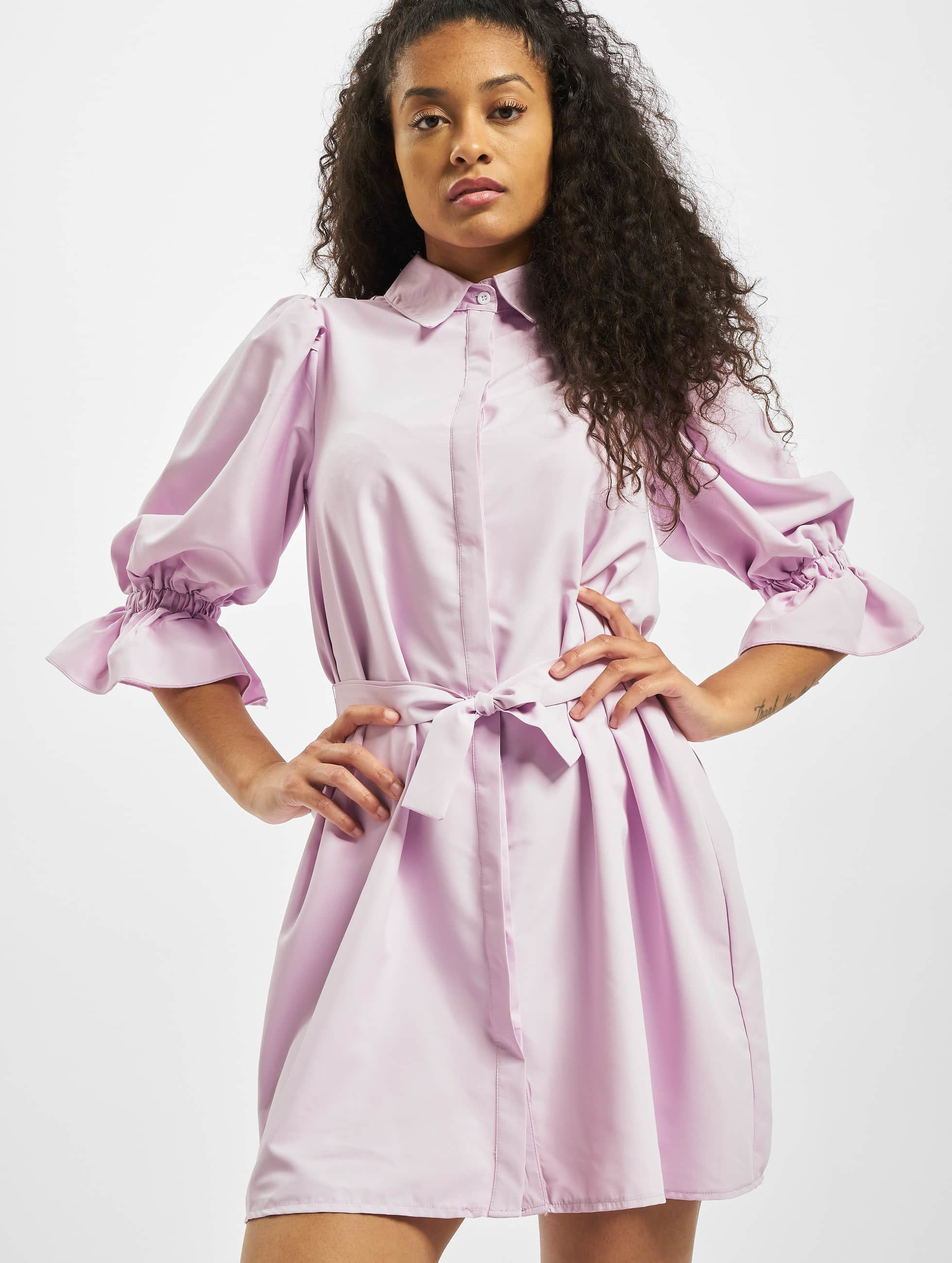 robe rose pourpre
