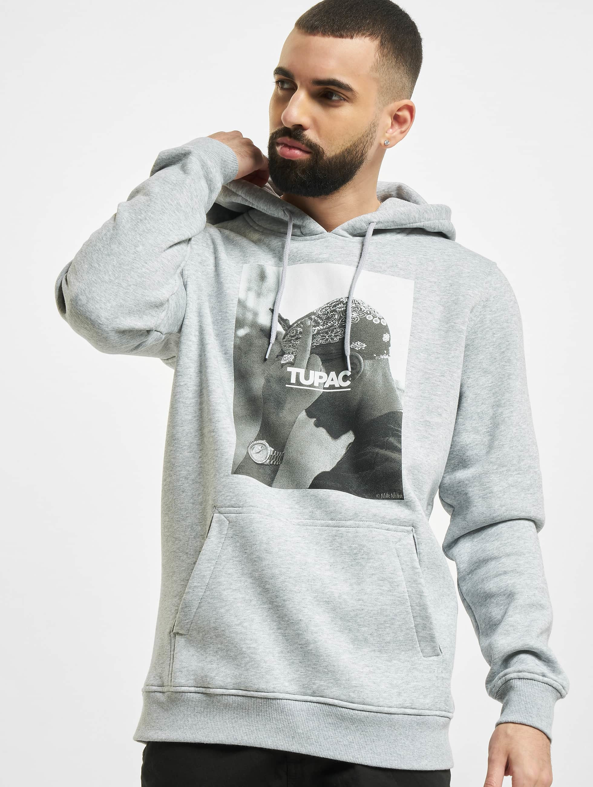 Mister Tee Ropa superiór / Sudadera 2pac The World en gris 822275