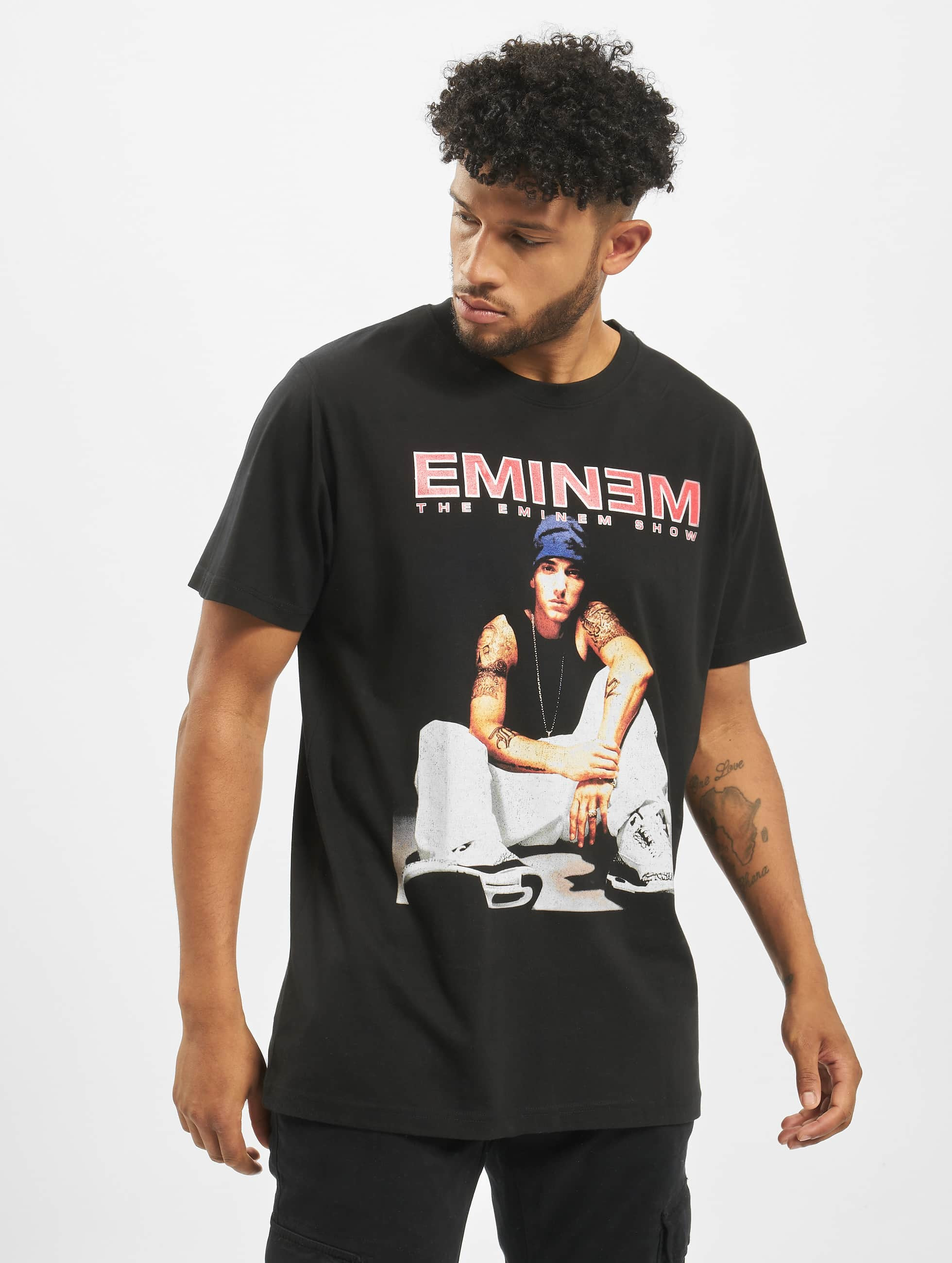 Mister Tee / T-Shirt Eminem Seated Show in black