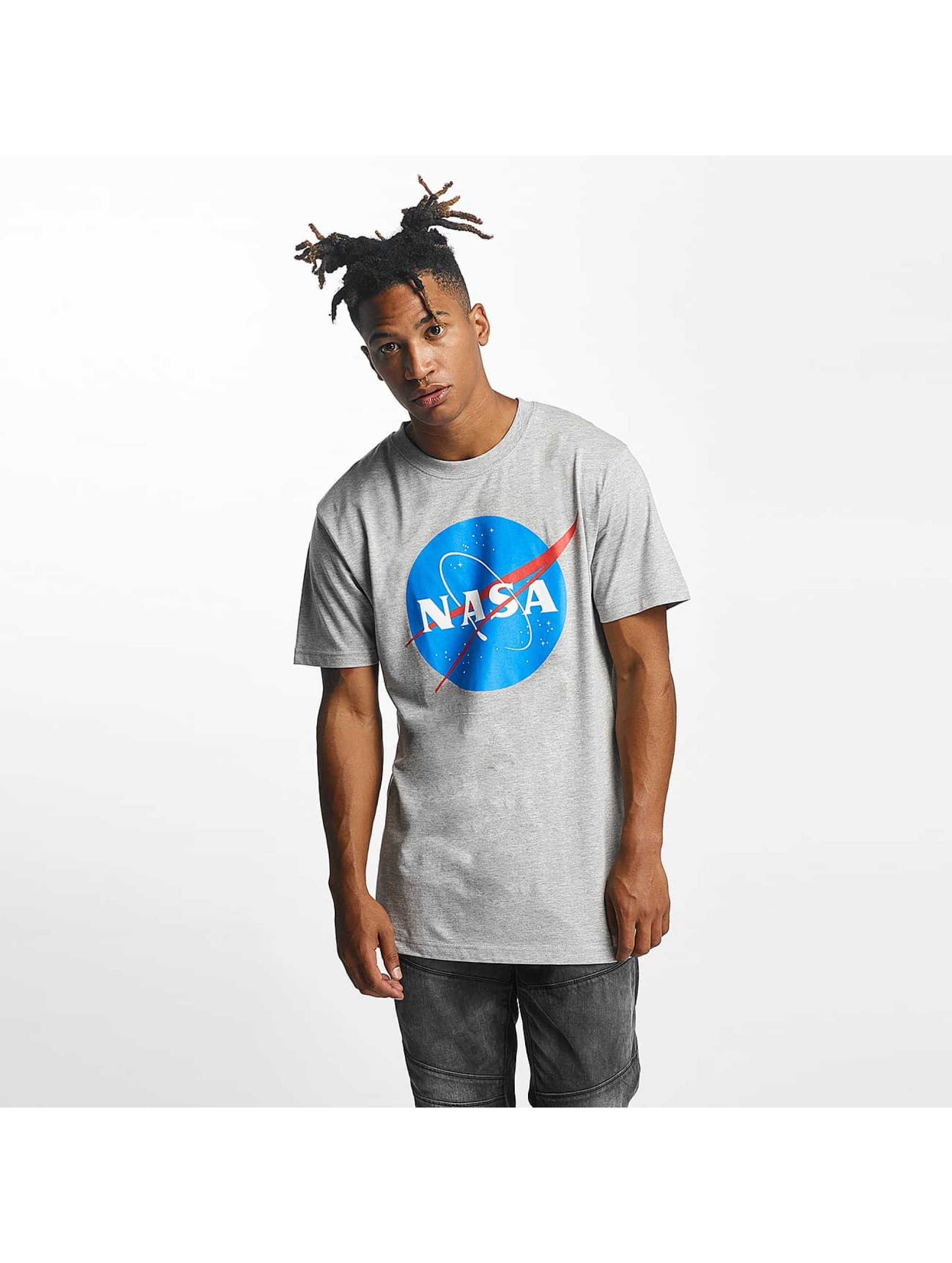 Mister Tee heren t-shirt NASA - grijs