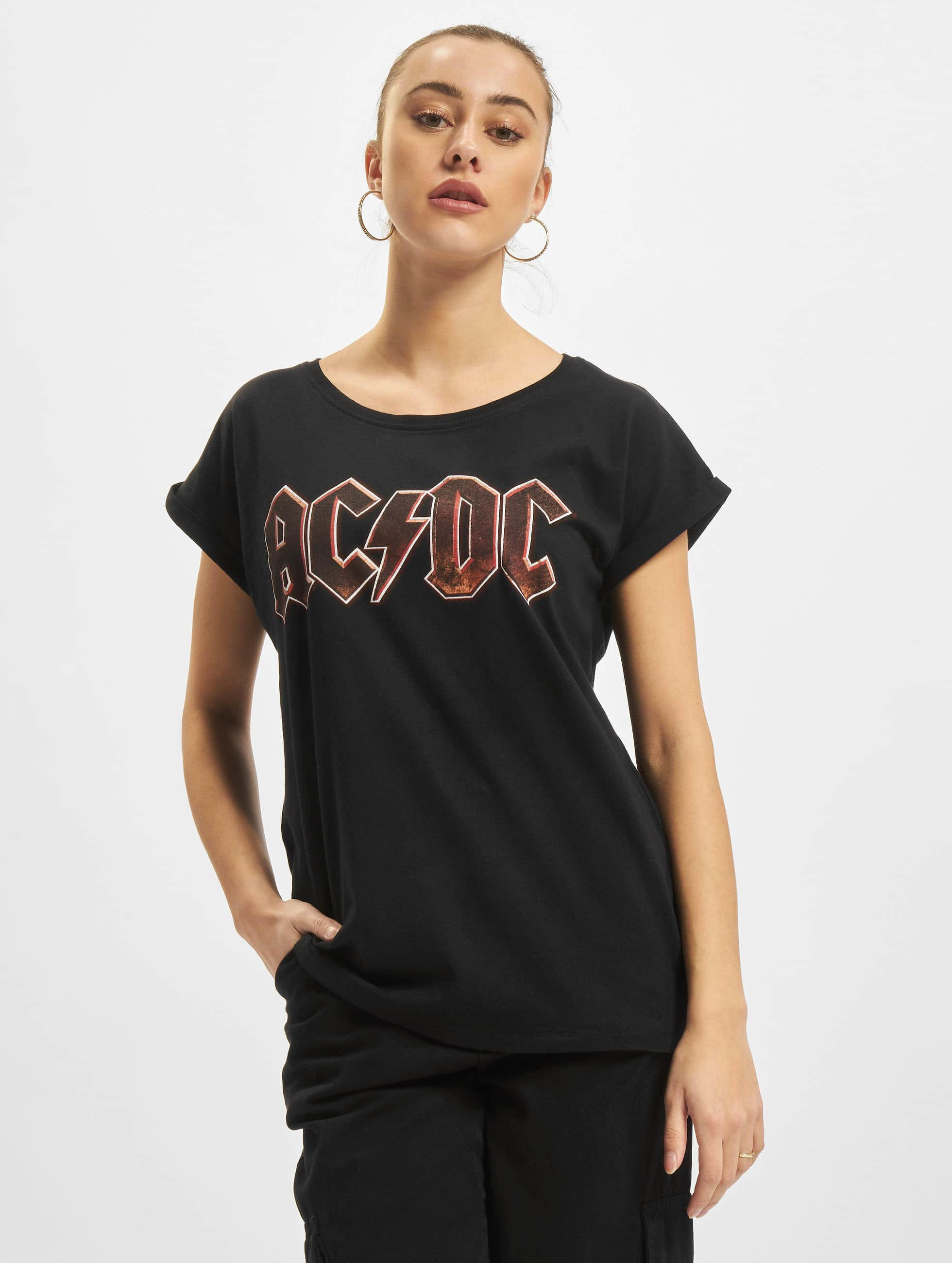 T-Shirt Ladies AC/DC Voltage in schwarz