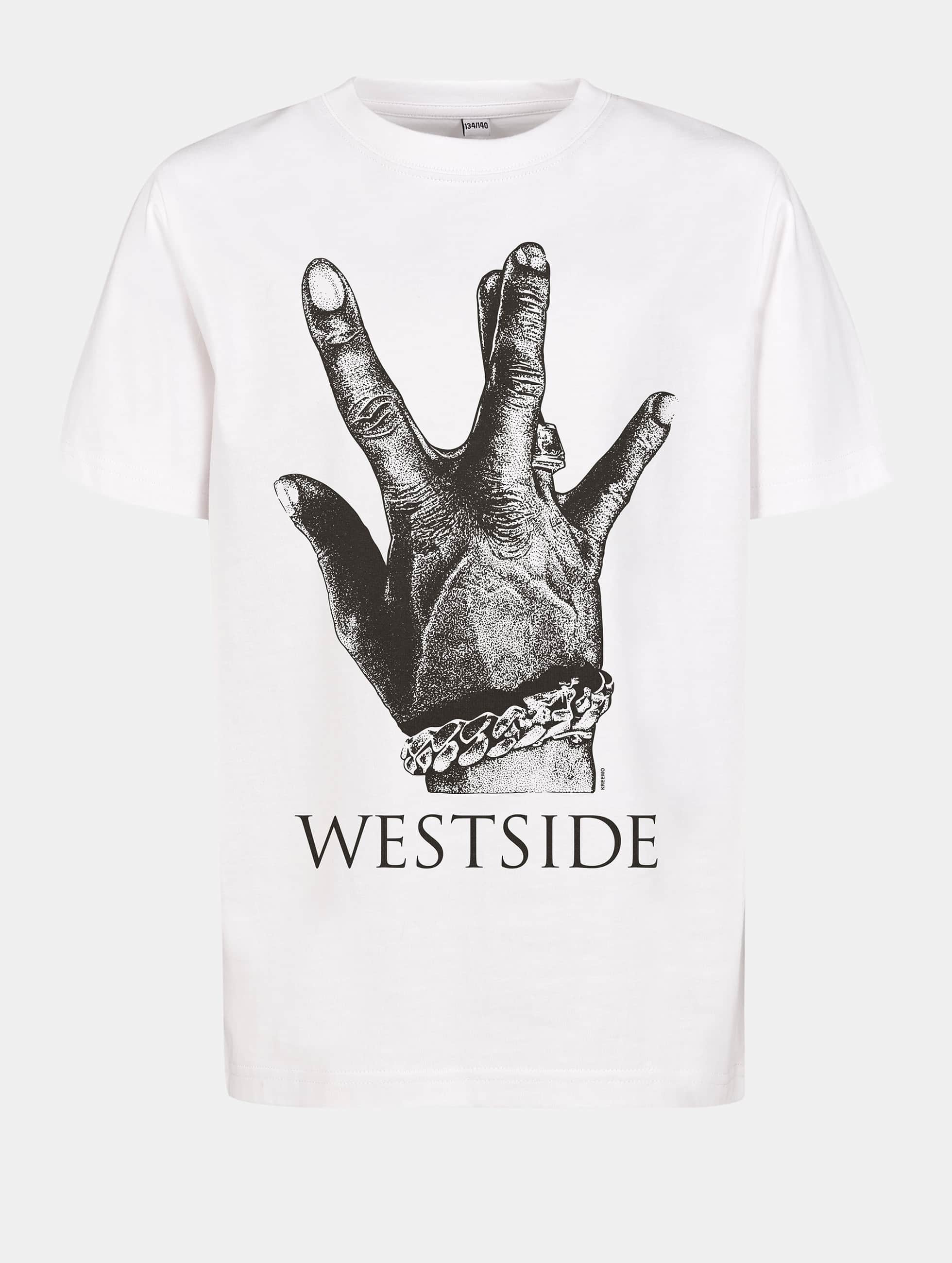 Mister Tee Overwear / TShirt Kids Westside Connection 2.0 in white 1013815