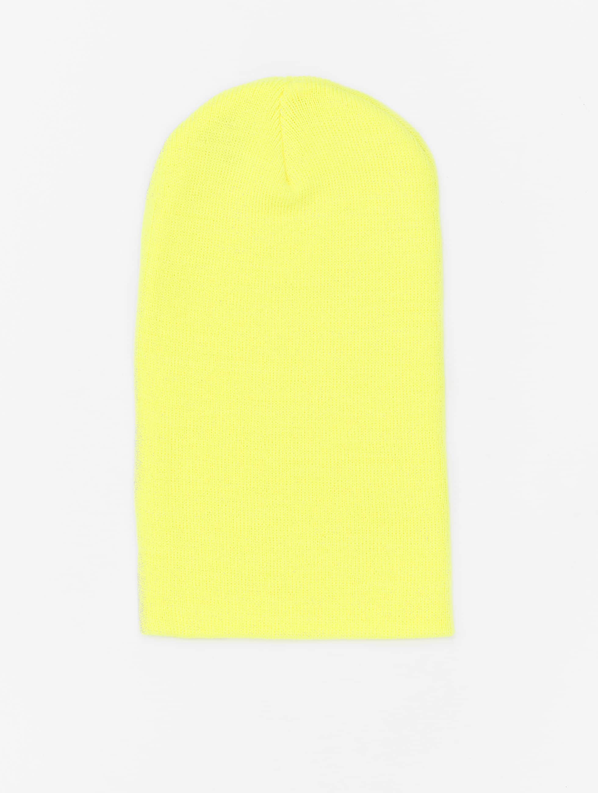 MSTRDS Accessoires / Bonnet Basic Flap Long en jaune