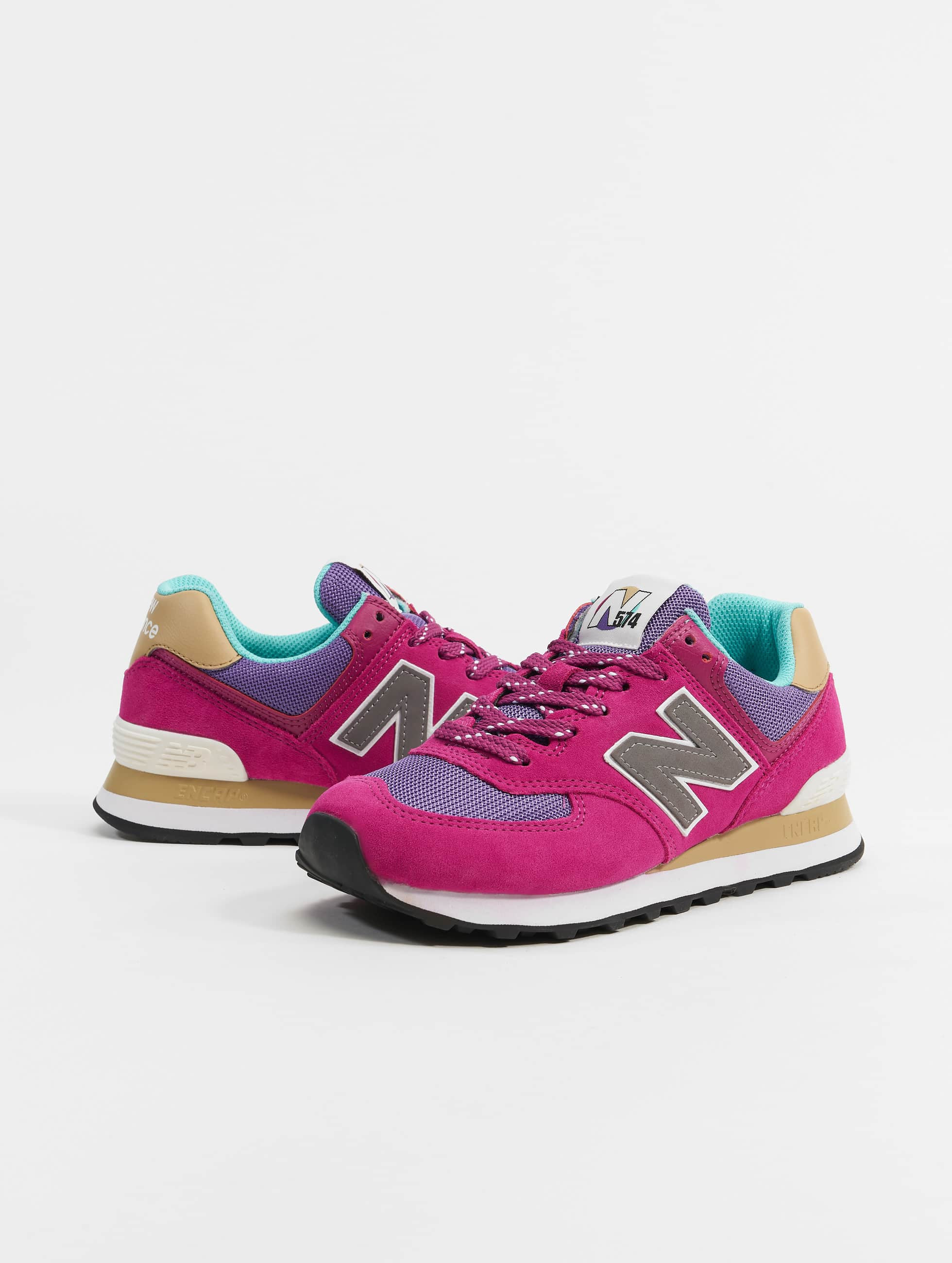 vangst Sport Voorgevoel New Balance schoen / sneaker 574 in pink 984946