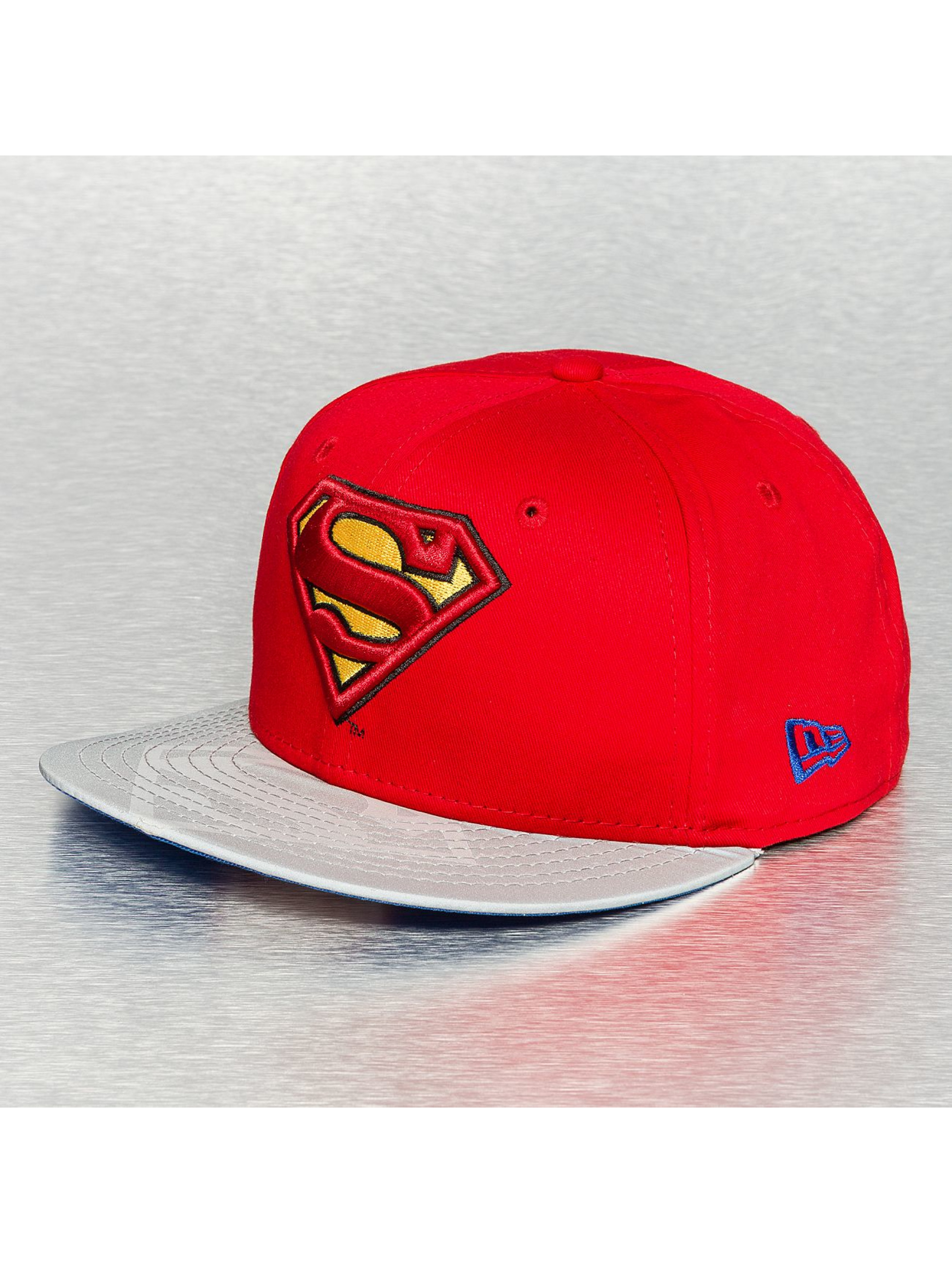 Snapback Cap Reflecto Superman in rot