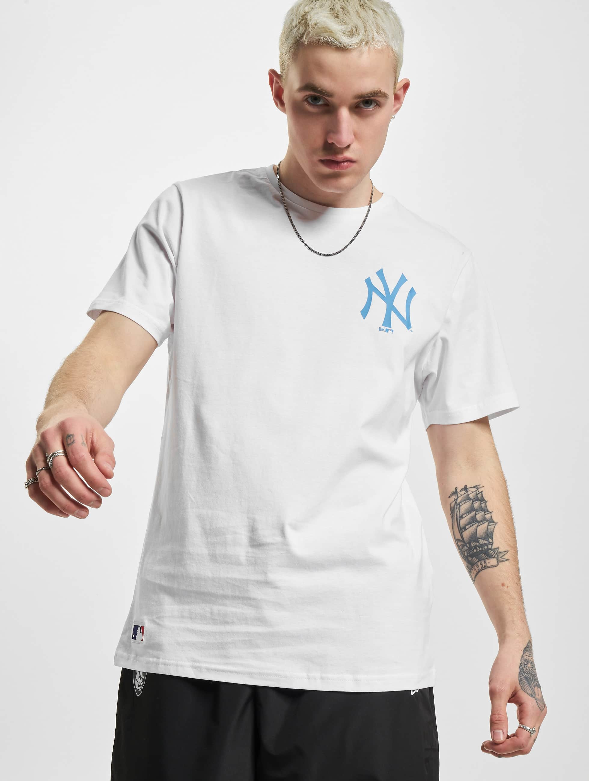 New Era MLB NEW YORK YANKEES LEAGUE ESSENTIAL TEE  Print Tshirt  black   Zalandocouk