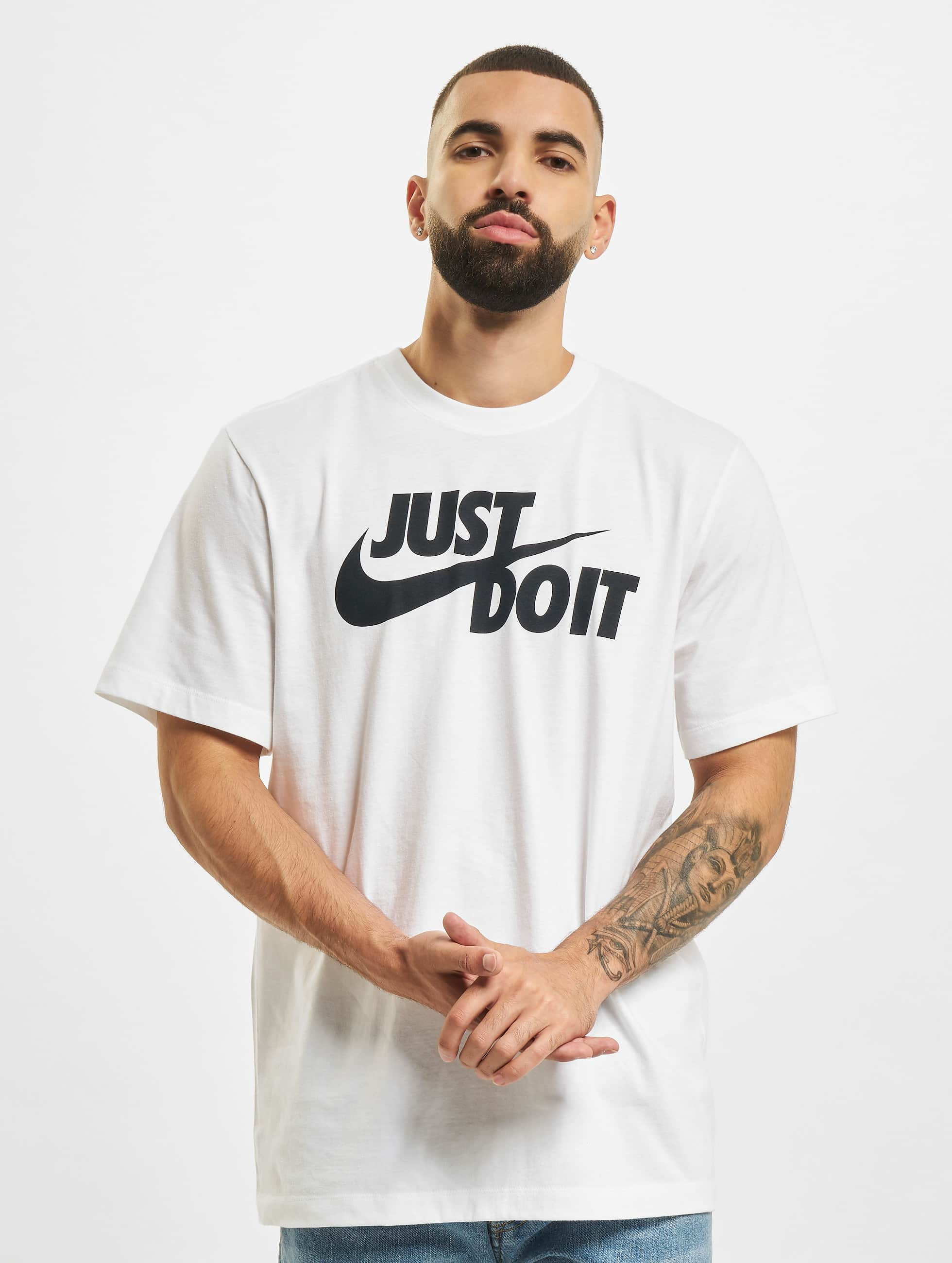 Nike Ropa superiór / Camiseta Just Do Swoosh en blanco 587353
