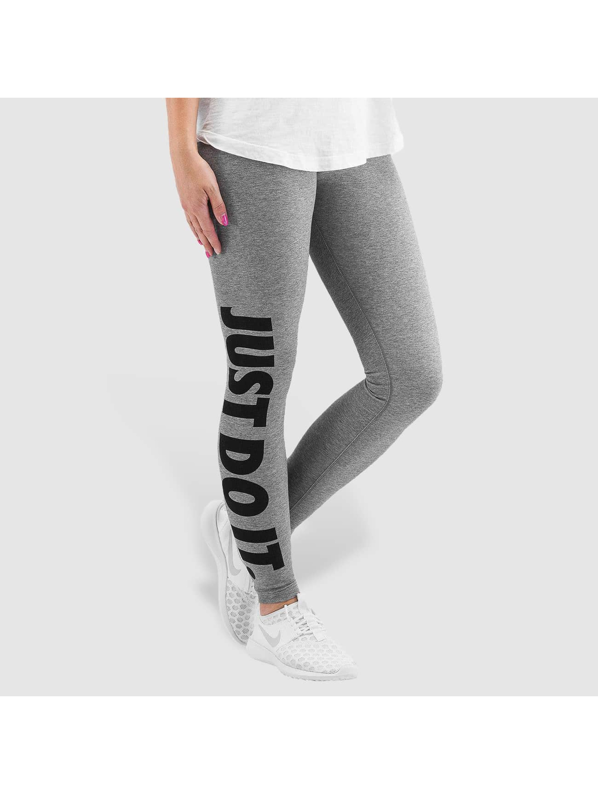 Nike Pantalon / Leggings Leg-A-See Just Do It en gris