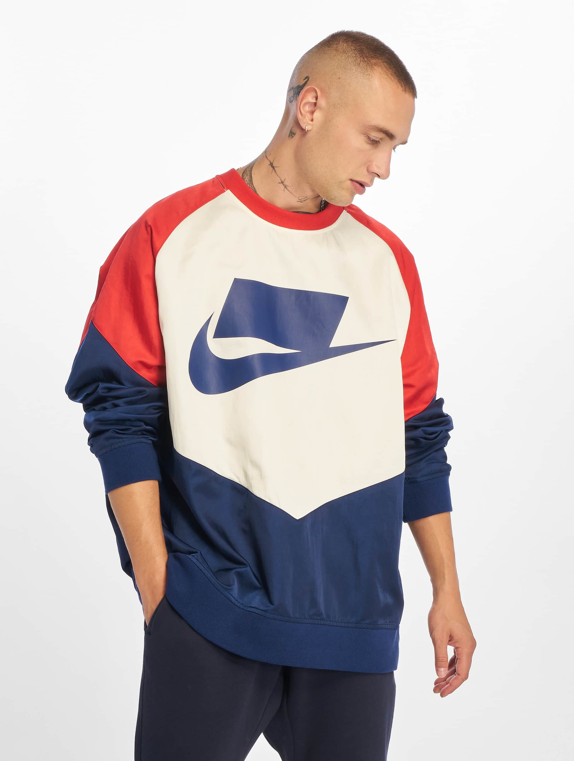 Nike Pullover Dunkelrot