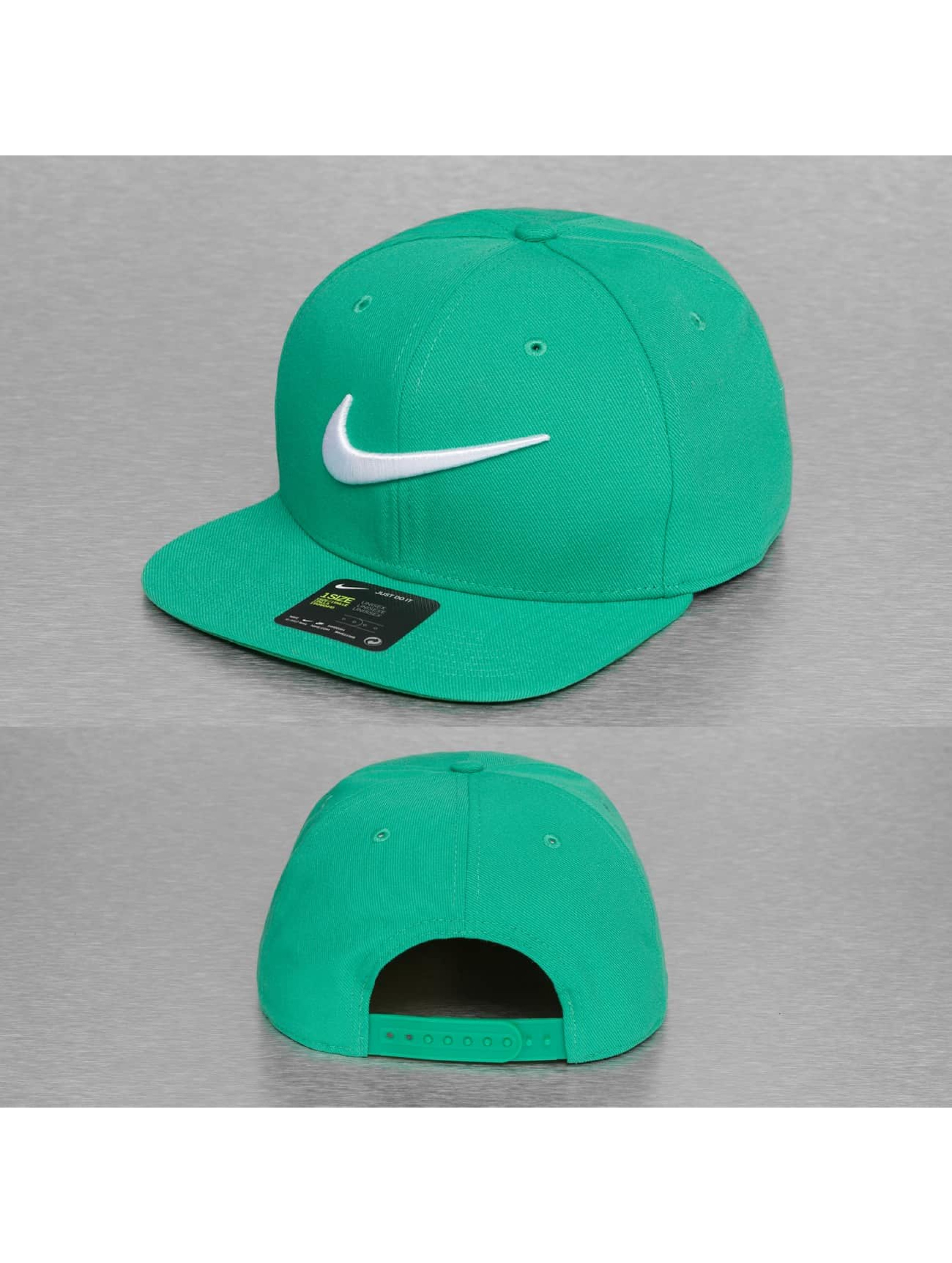 Nike Casquette / Snapback Swoosh Pro en vert