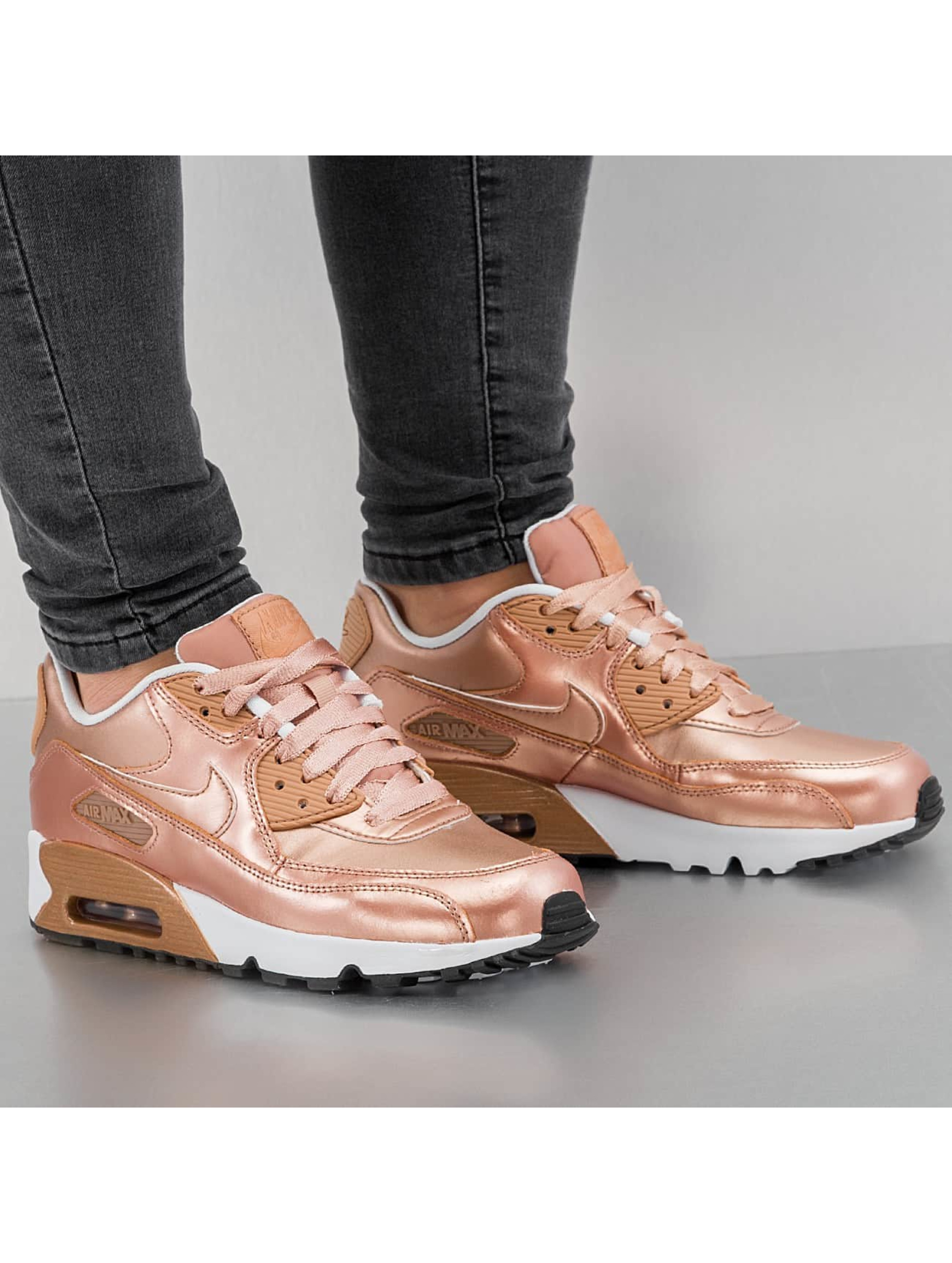 Nike schoen / sneaker Air Max 90 SE Leather (GS) in rood