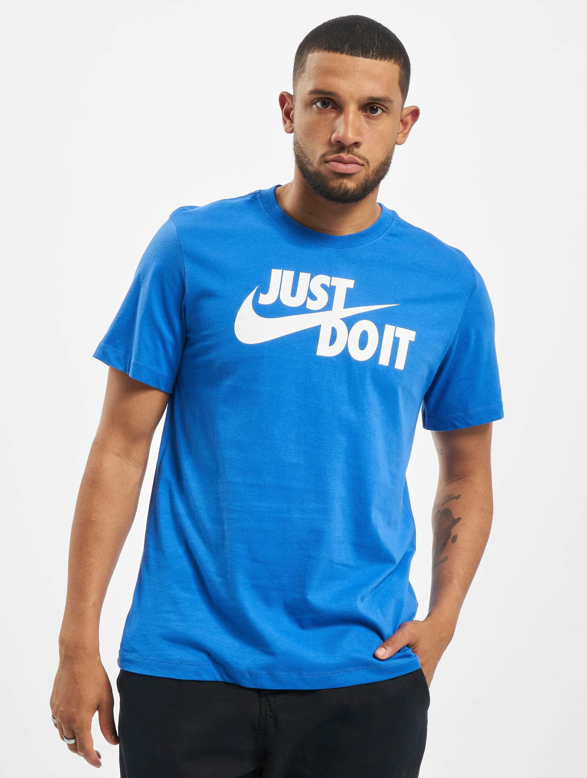 nike t shirt with just do it floral swoosh