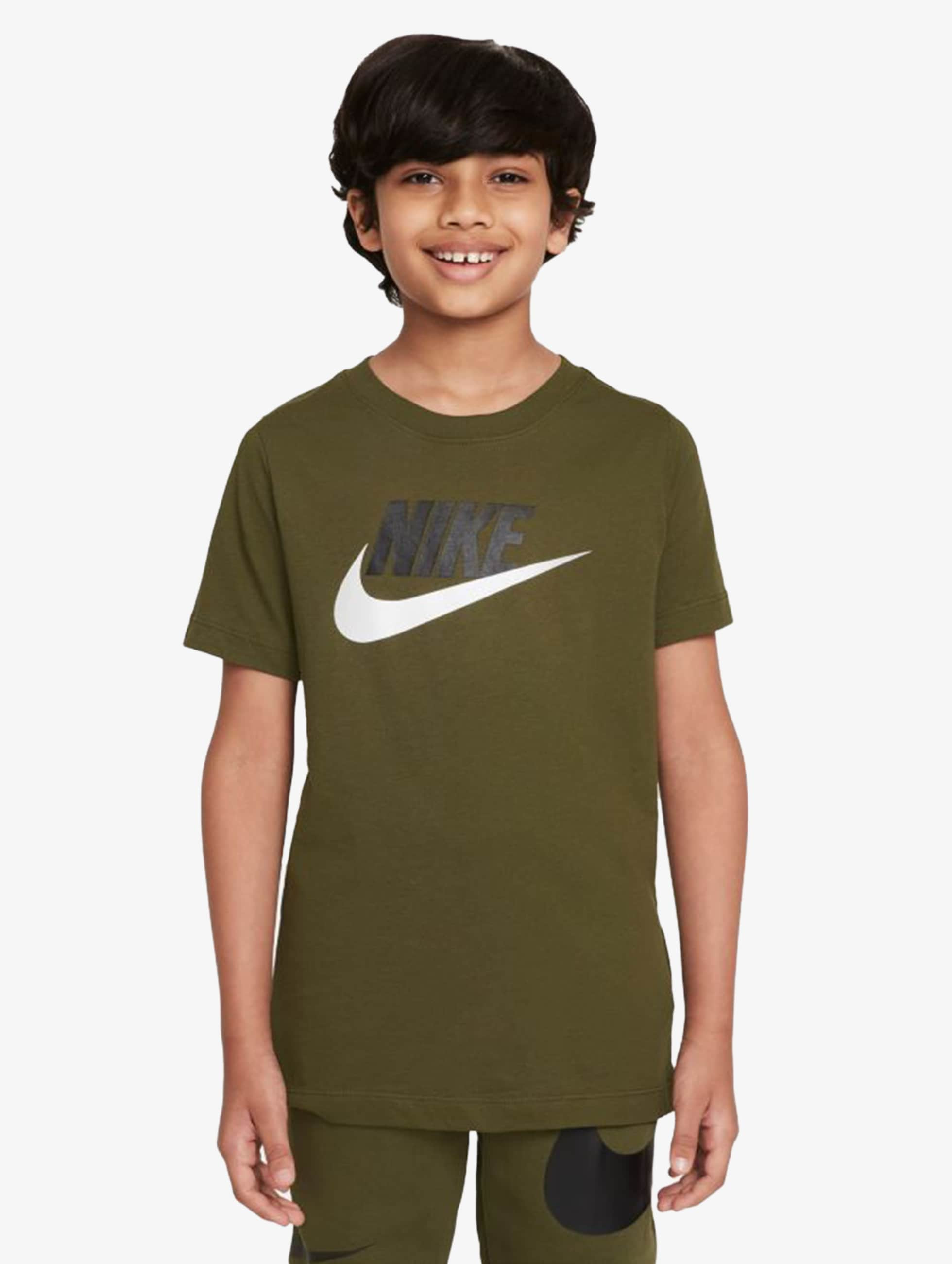 khaki nike shirt