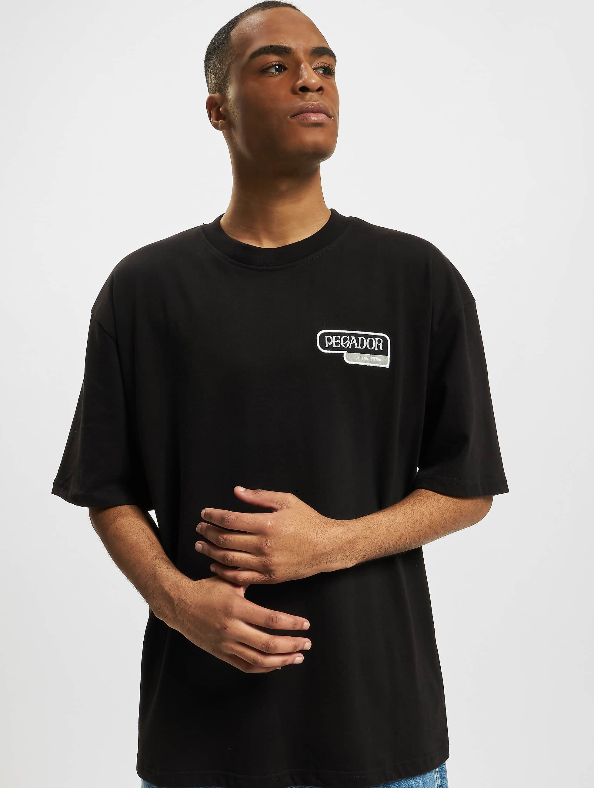 PEGADOR Overwear / T-Shirt Napier Oversized in black 946752