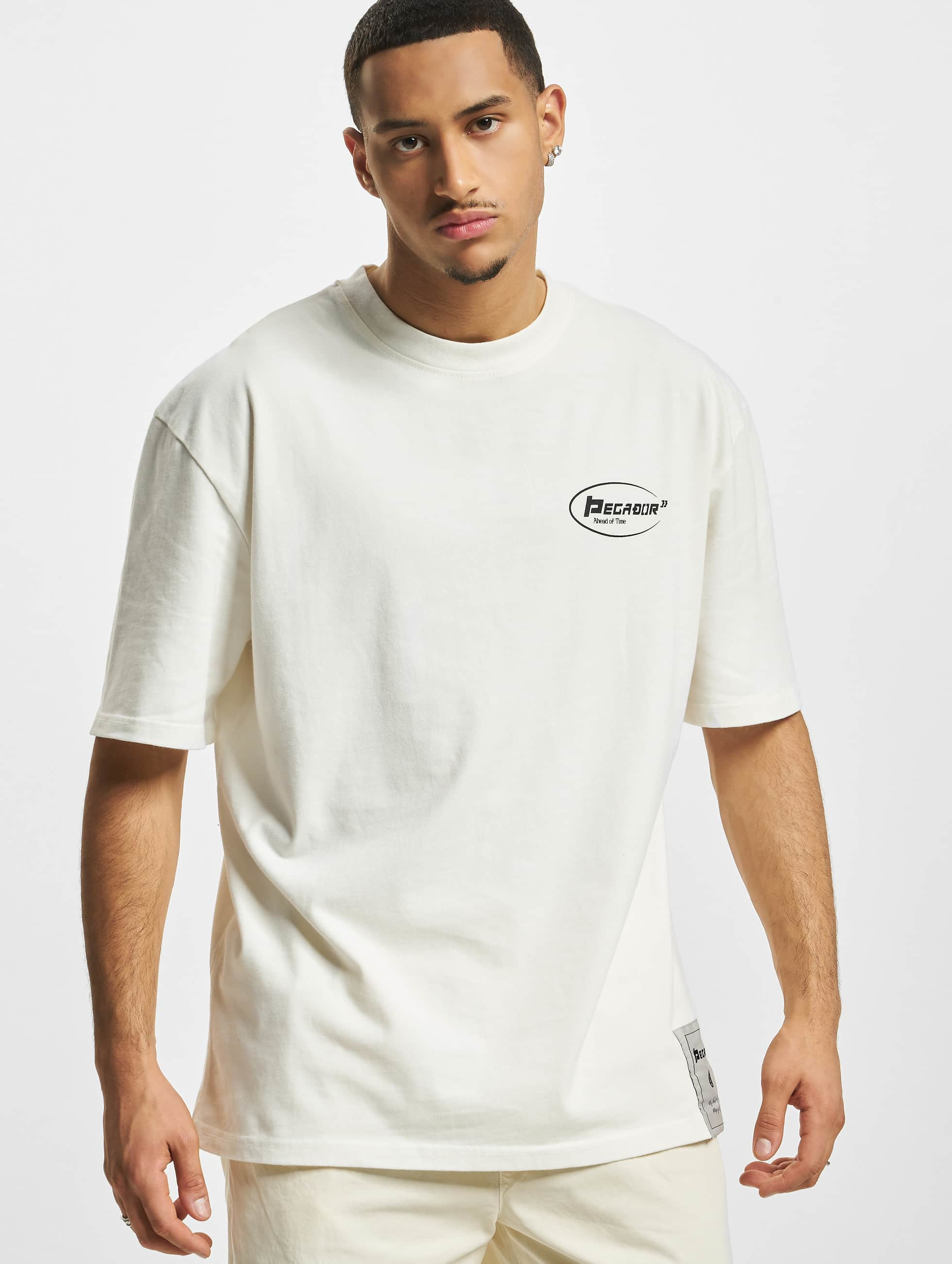 PEGADOR Overwear / T-Shirt Trobe Oversized in white 946735