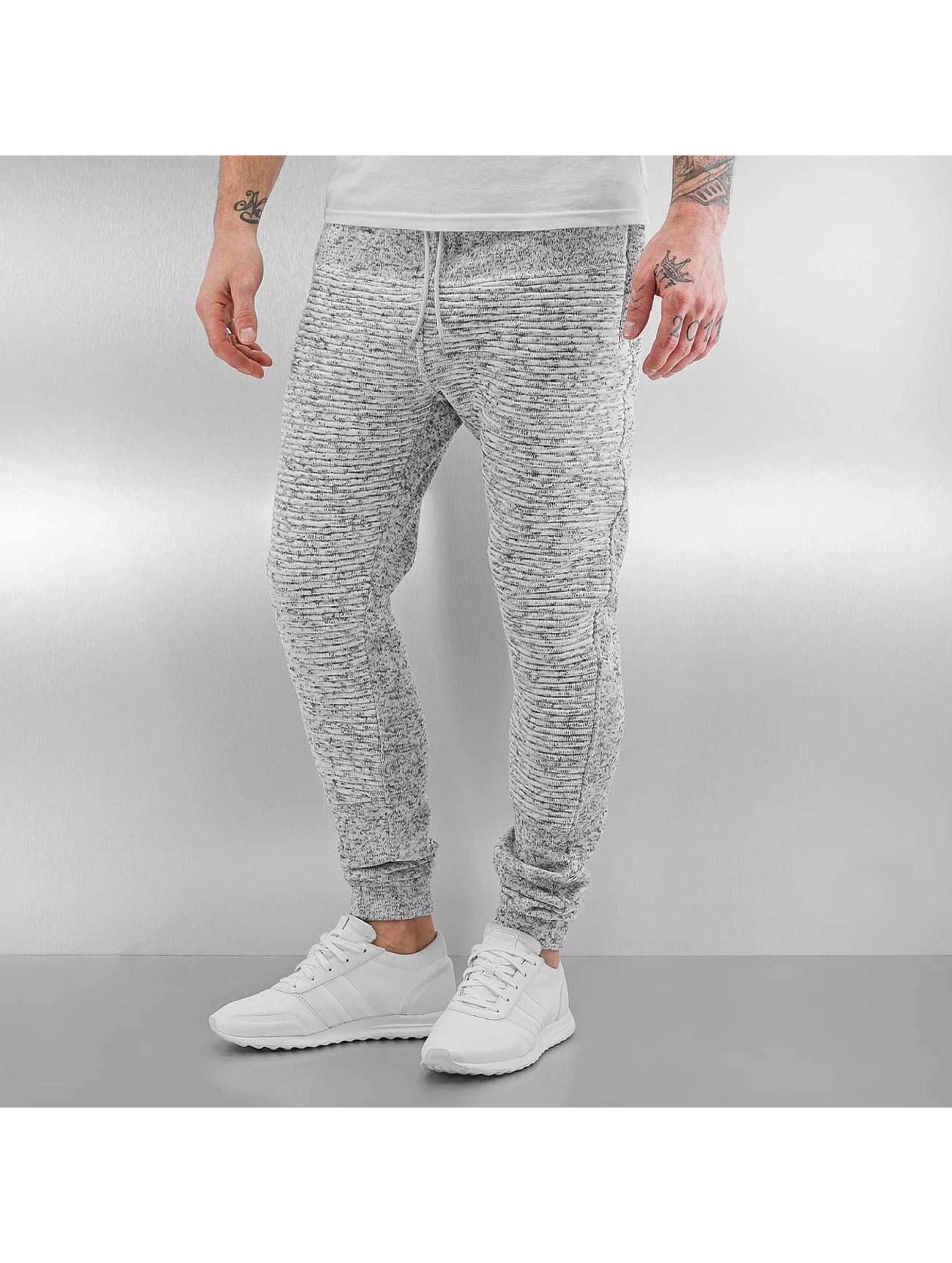 Pelle Pelle Pantalon / Jogging Pleated en gris