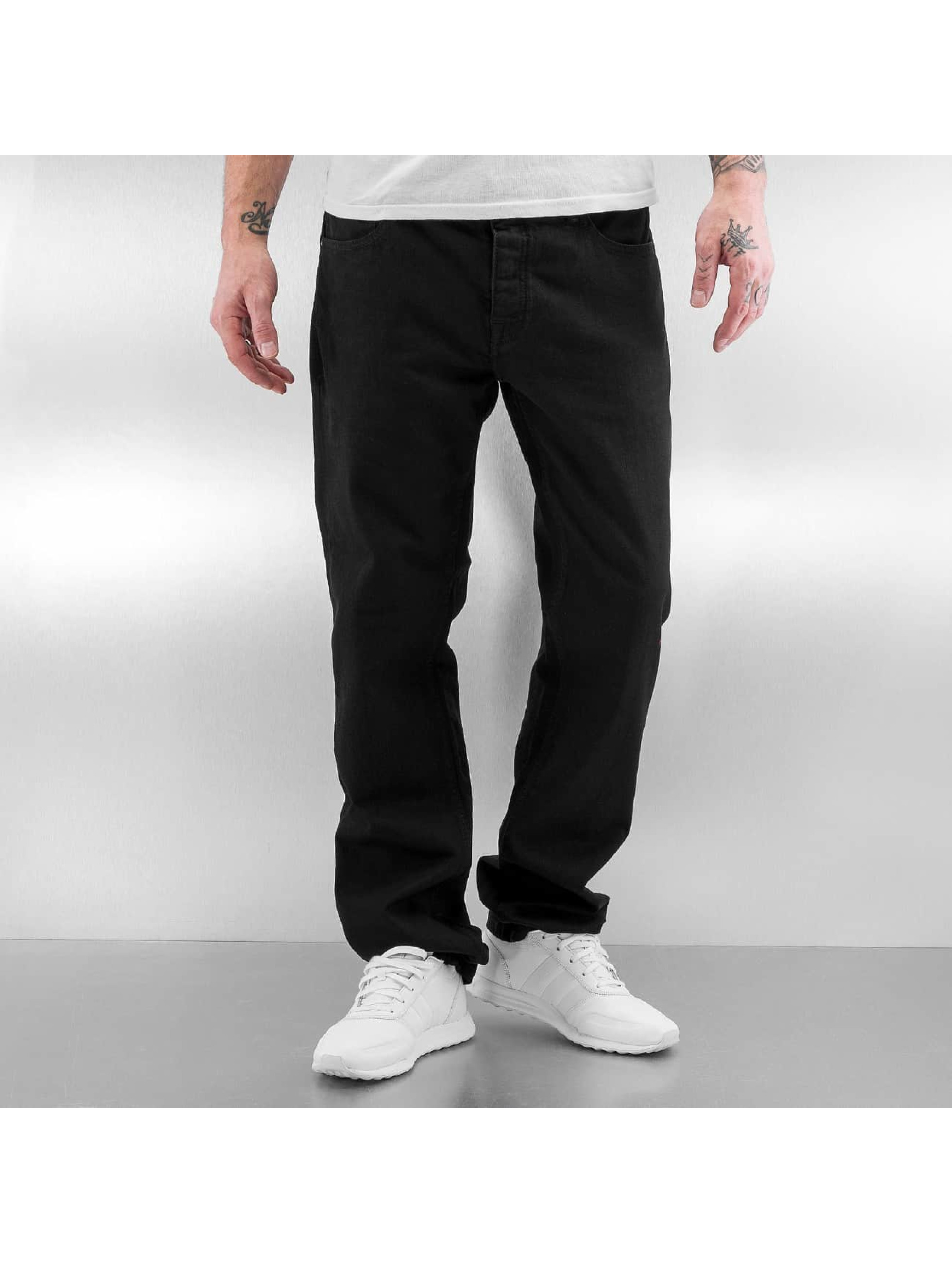Straight Fit Jeans Floyd Denim in schwarz