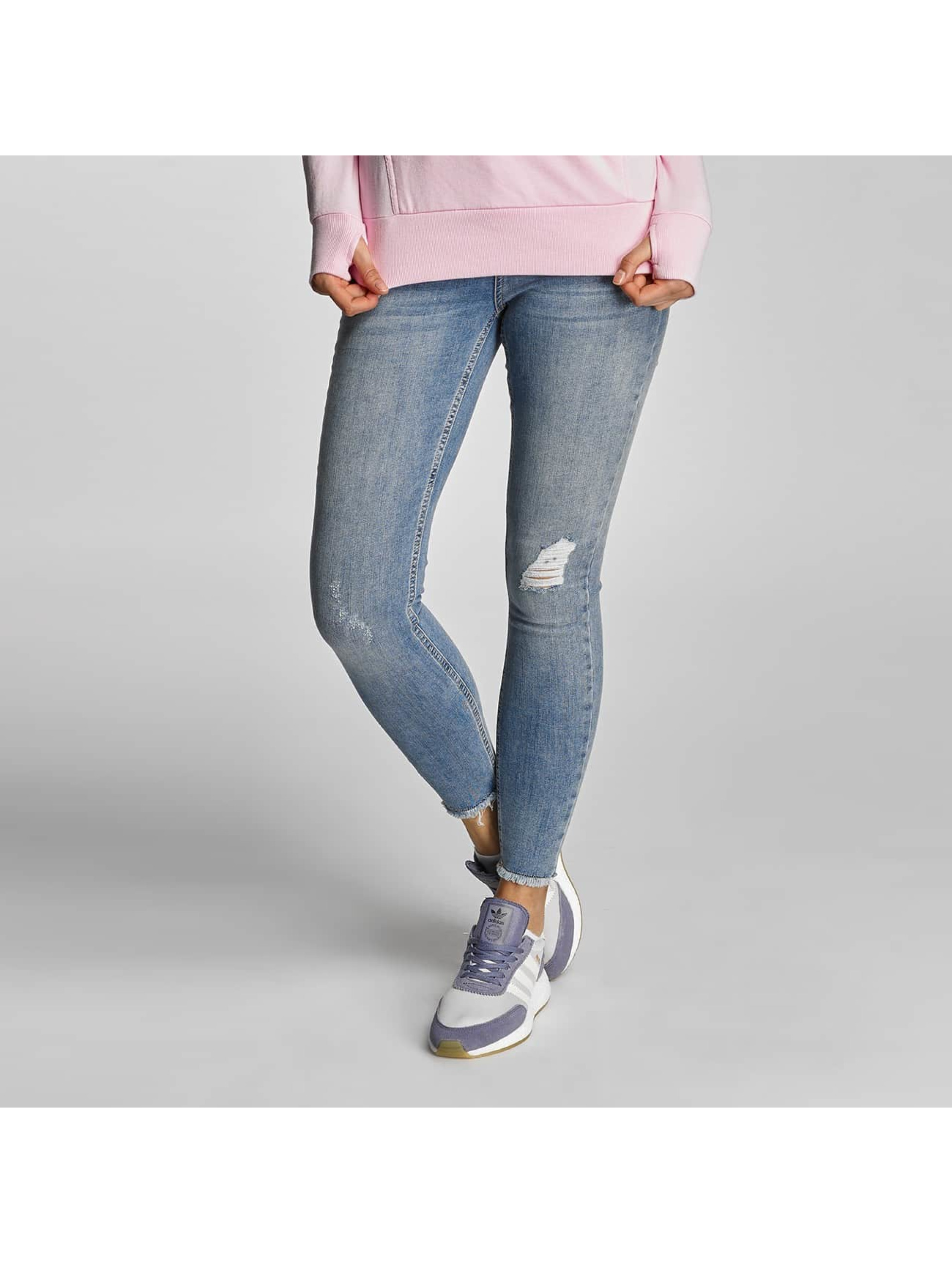 Skinny Jeans PCJust New Delly Cropped in blau