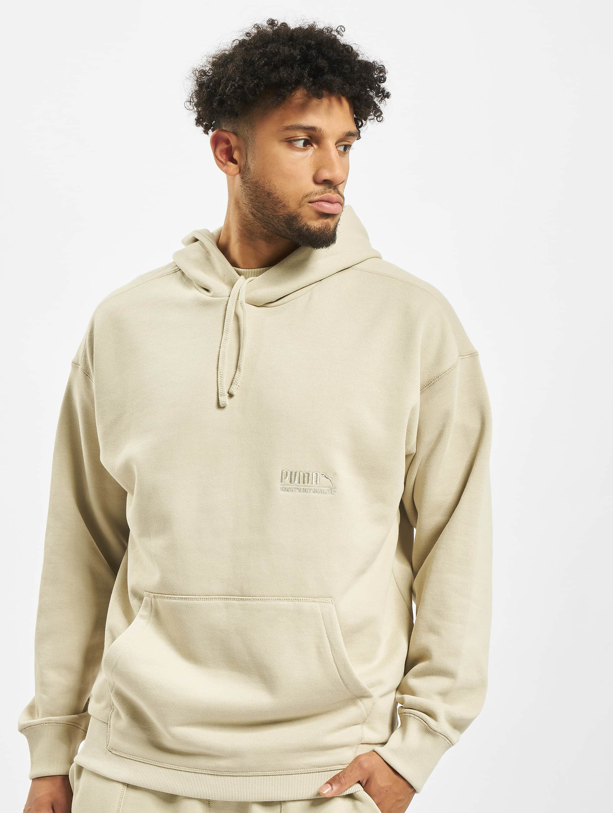 puma hoodie beige