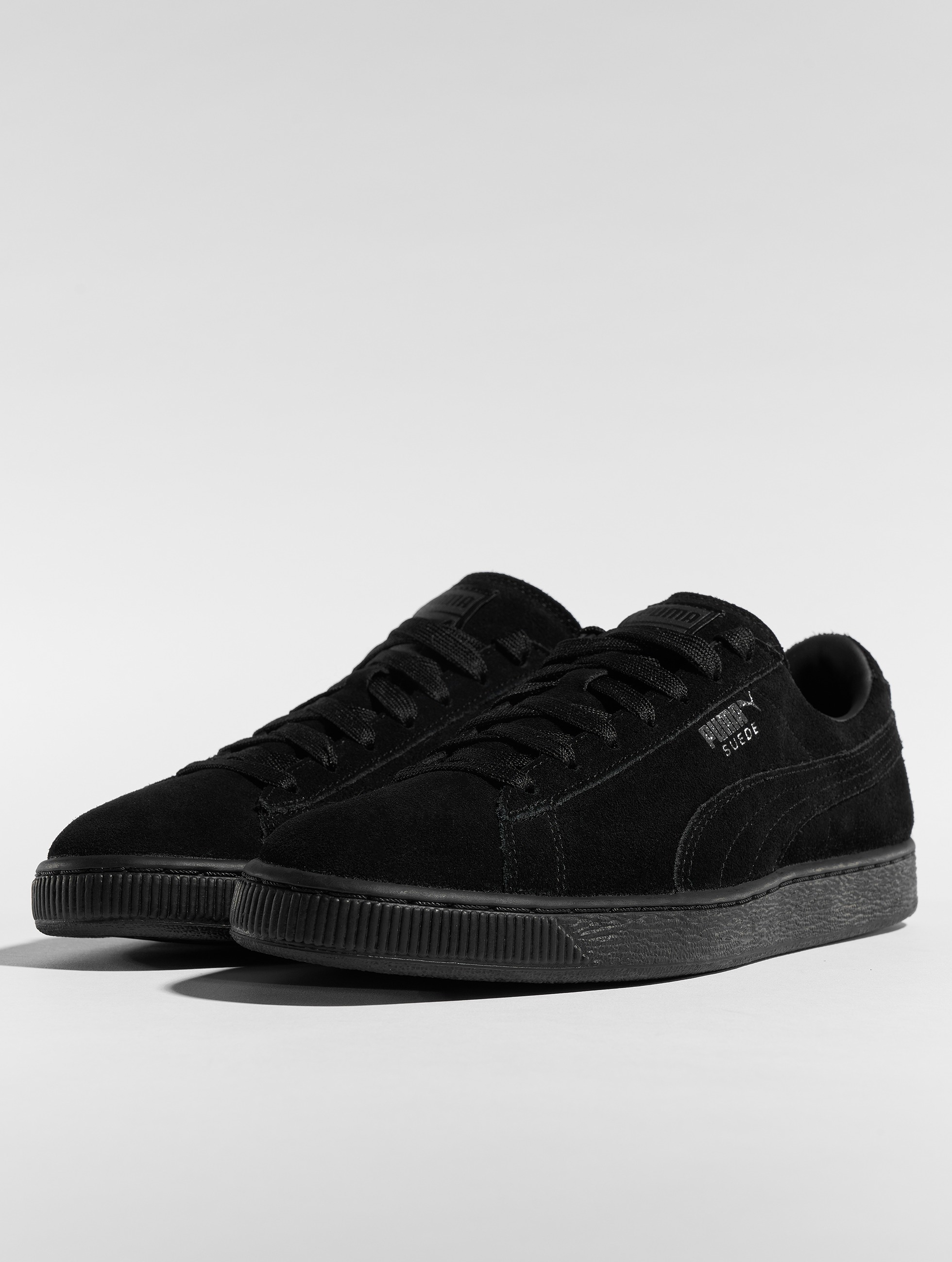 puma sneakers zwart suede
