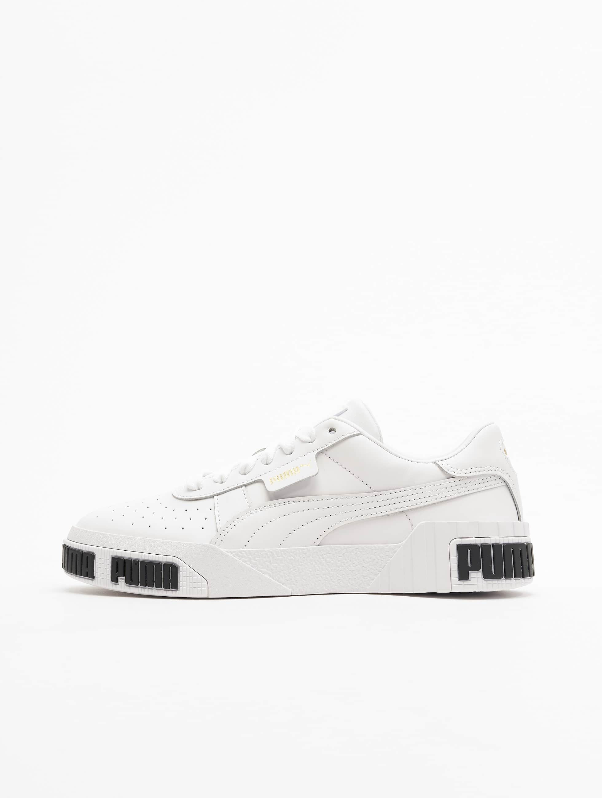 puma cali blanche et noir
