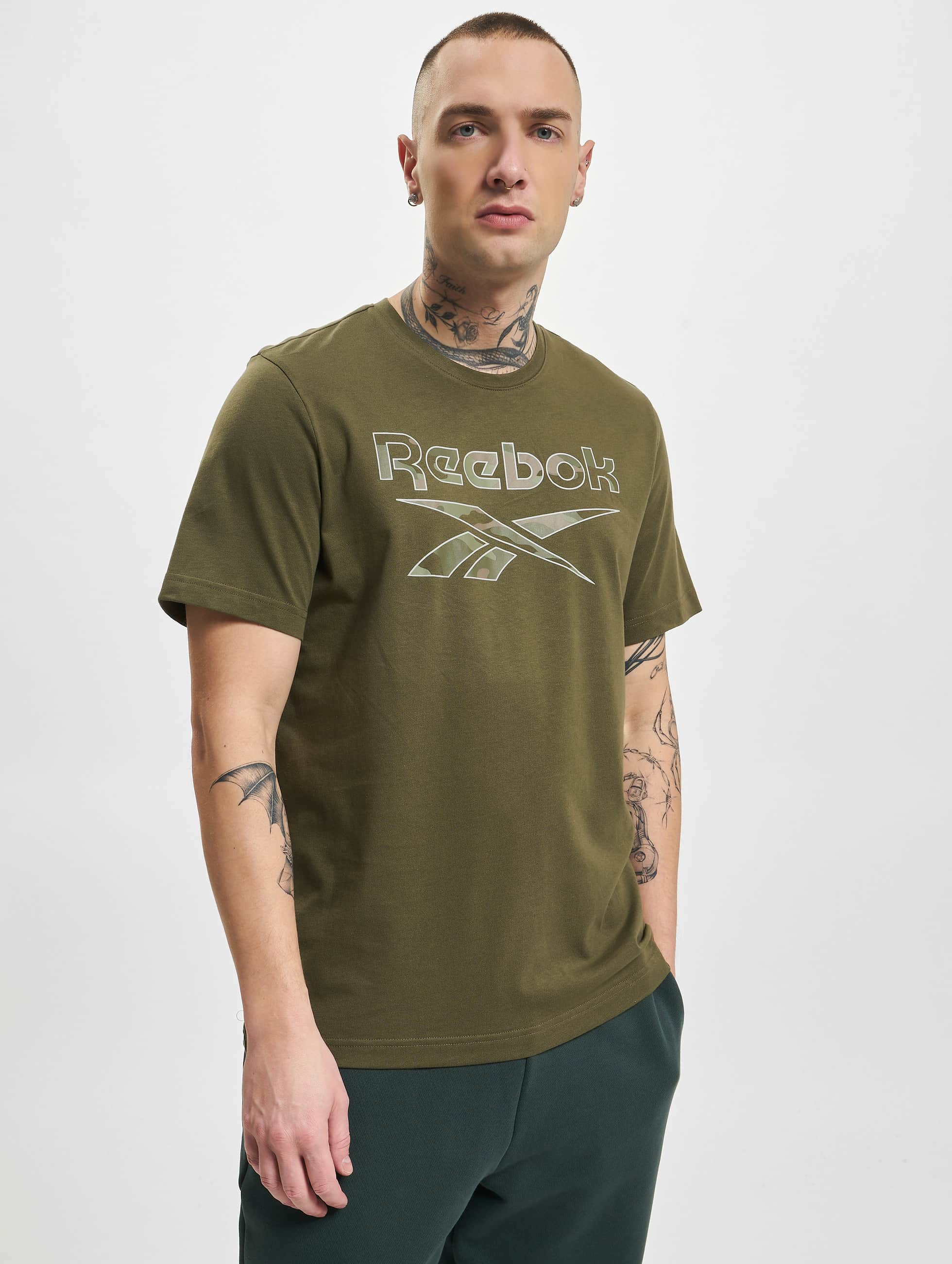 camiseta reebok classic mujer olive