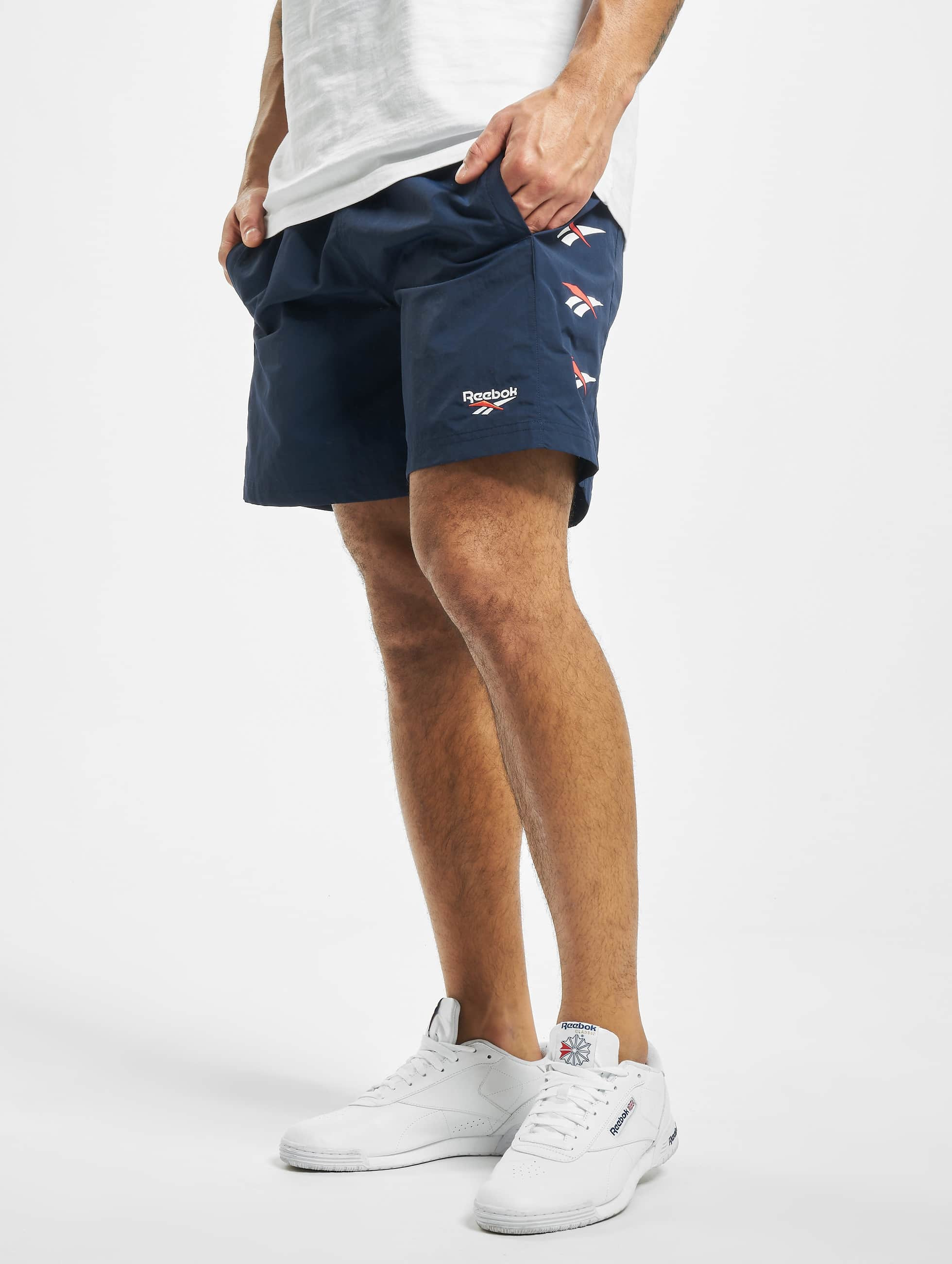 shorts reebok bleu