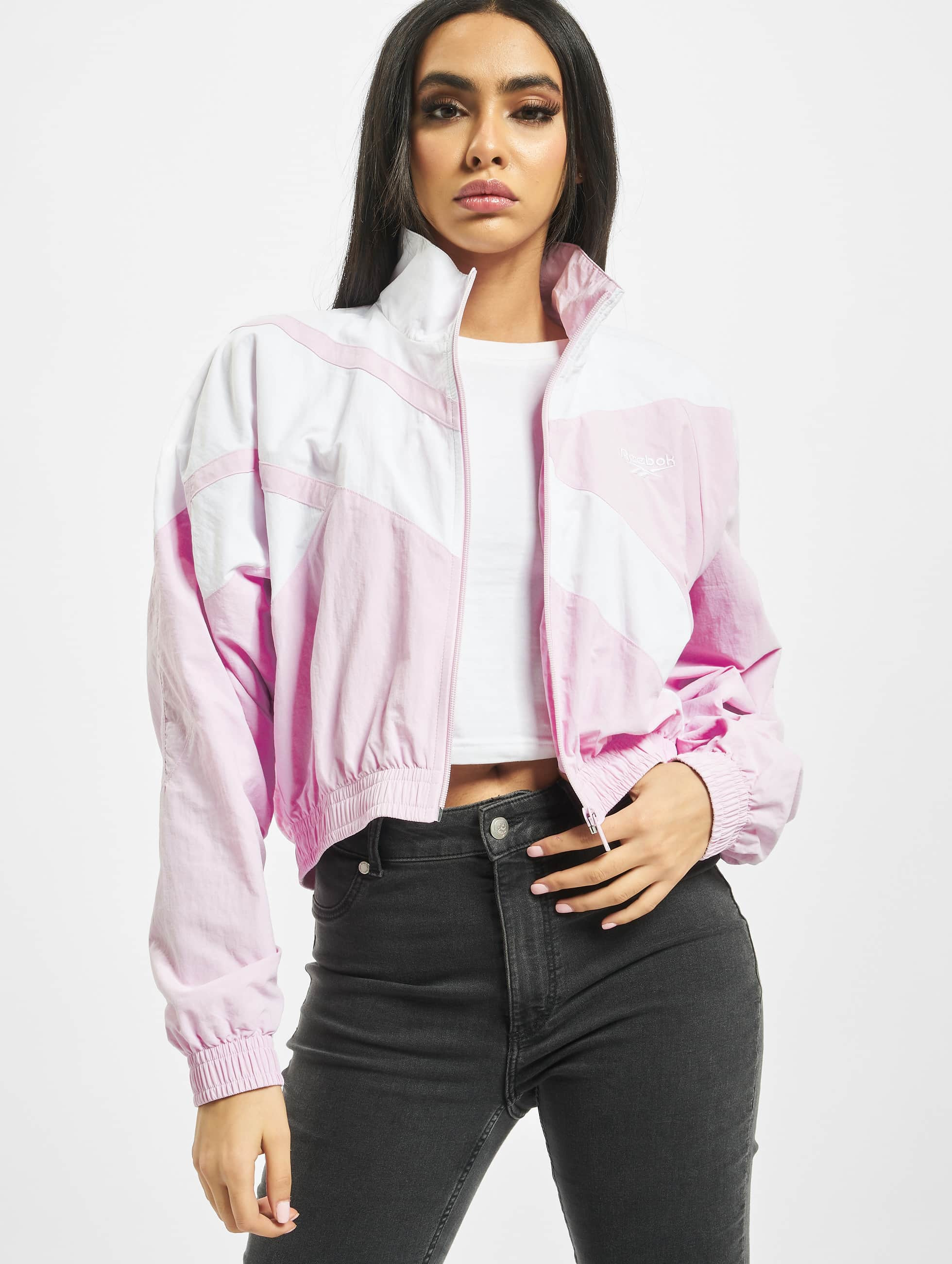 veste reebok femme rose