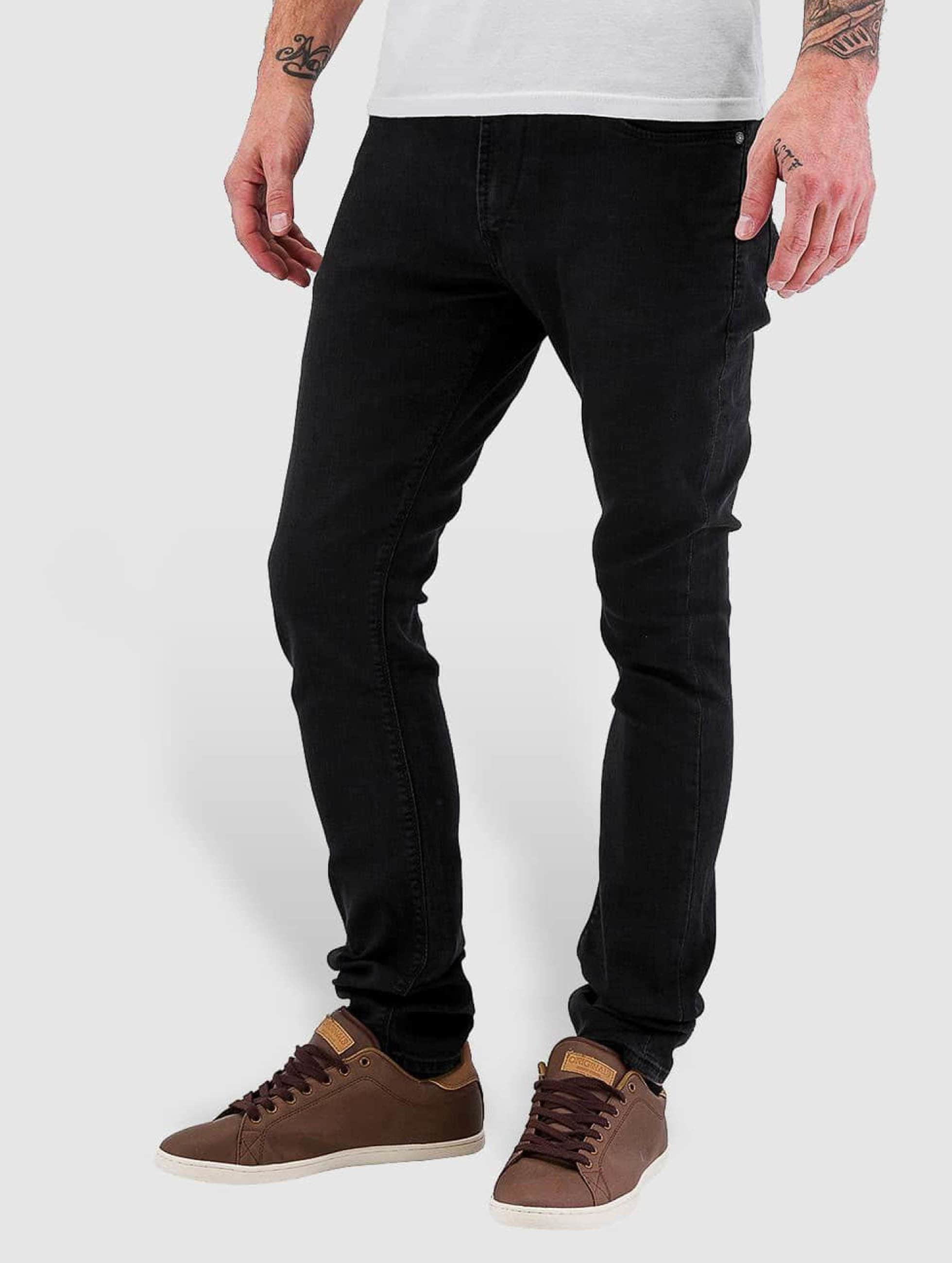 Reell Jeans heren skinny jeans Radar Stretch Super - zwart